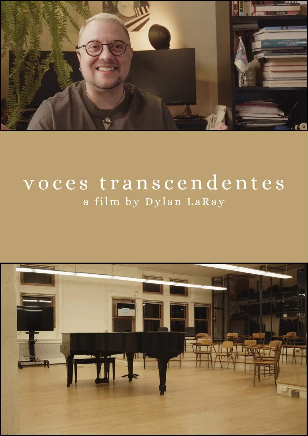 Movie poster "voces transcendentes"
