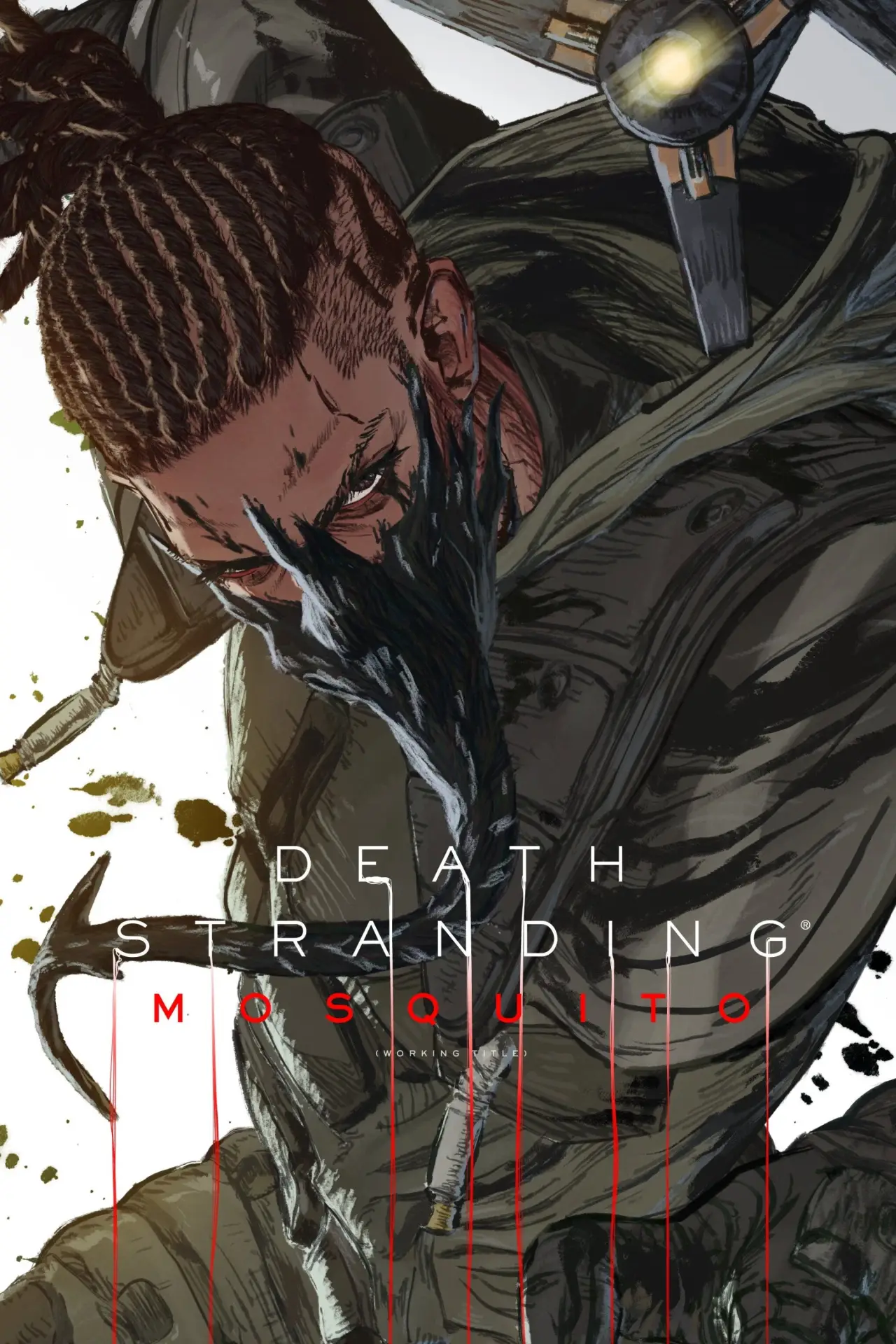 Movie poster "DEATH STRANDING MOSQUITO"