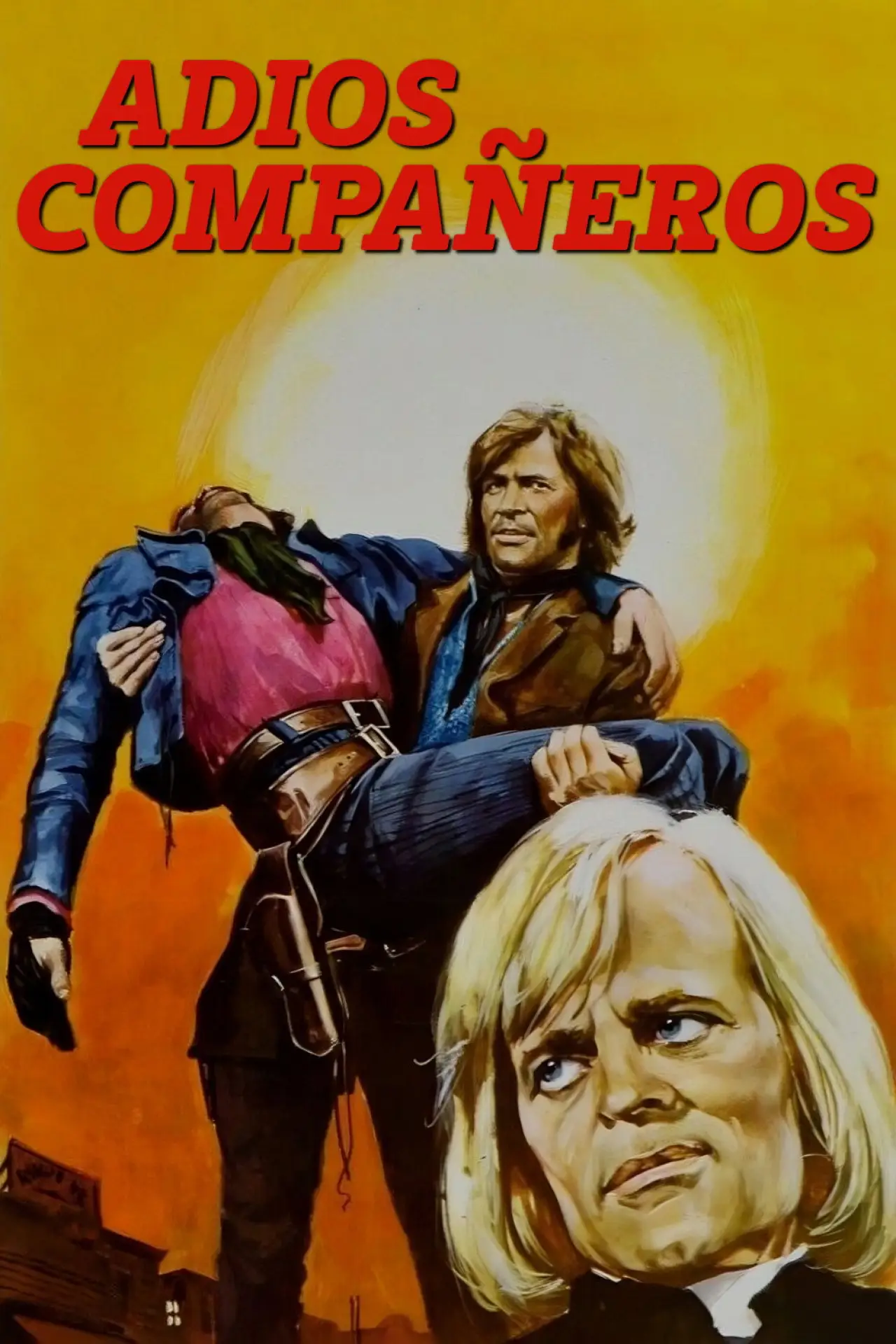 Movie poster "Adios Compañeros"