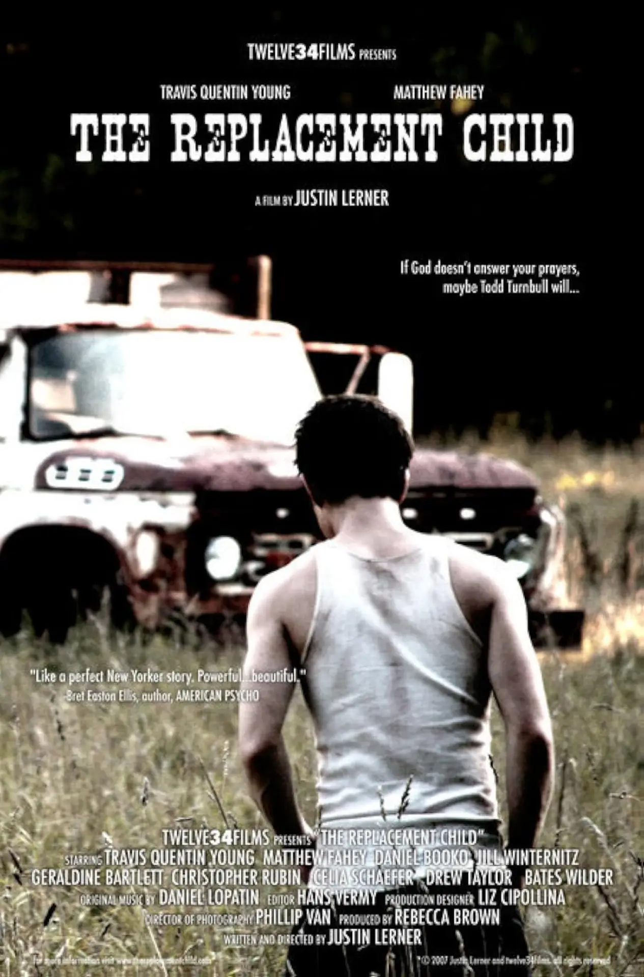 Movie poster "The Replacement Child"
