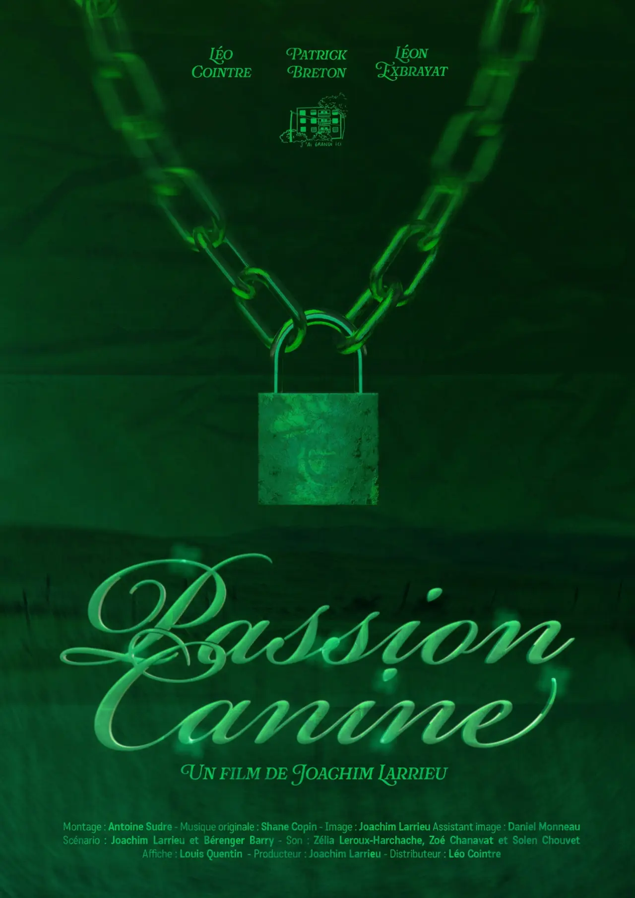 Movie poster "Passion canine"