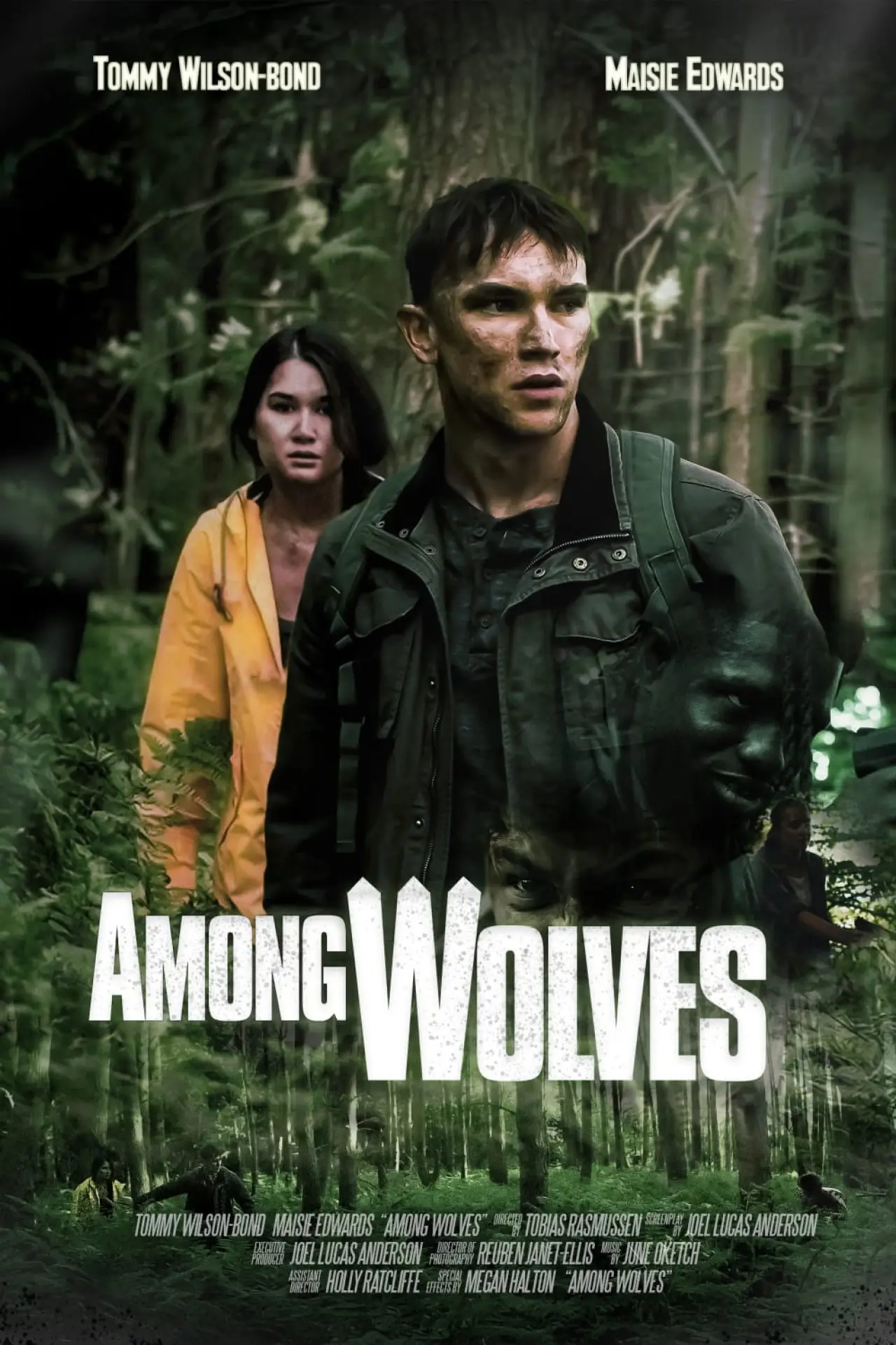 Movie poster "Among Wolves"