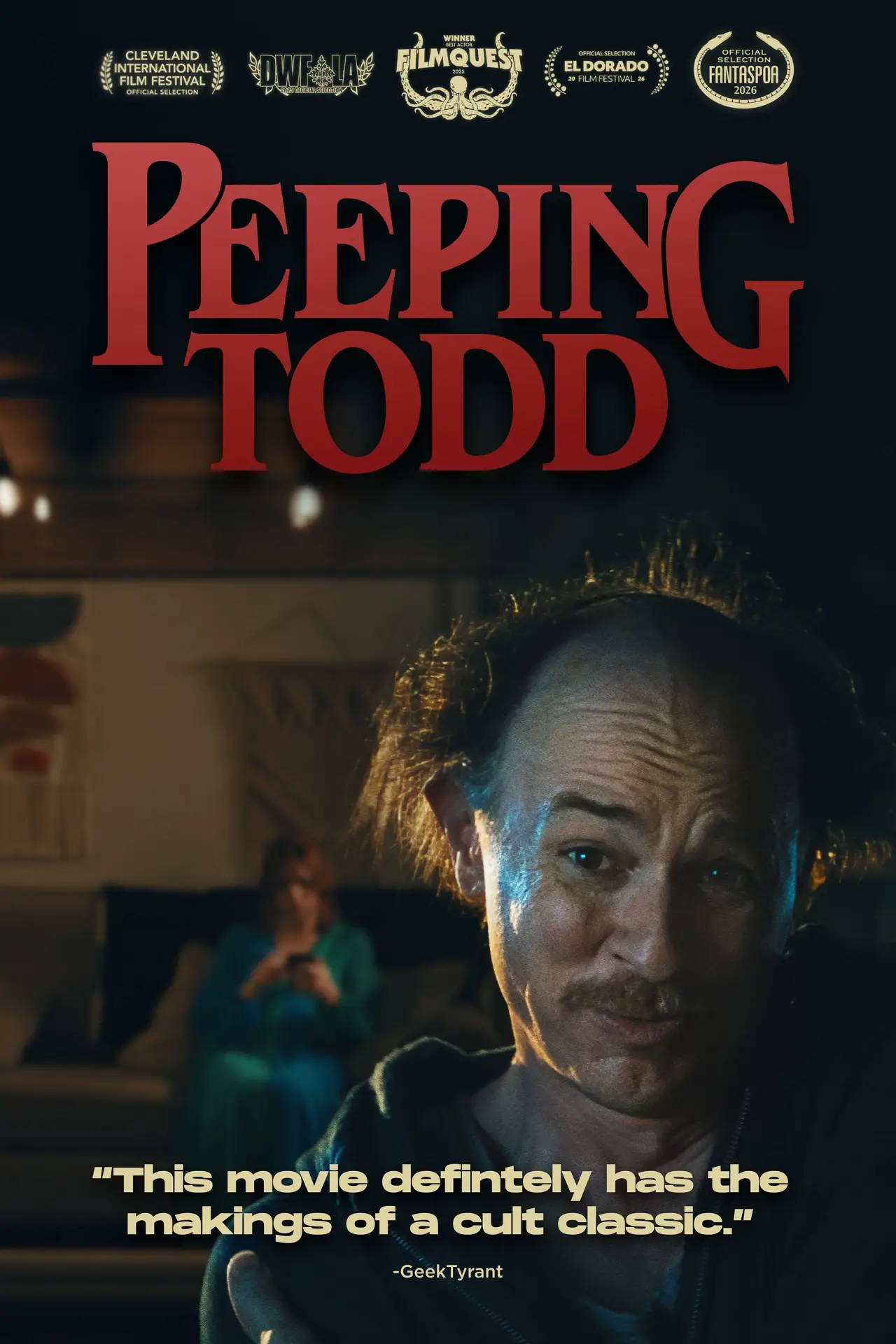 Movie poster "Peeping Todd"
