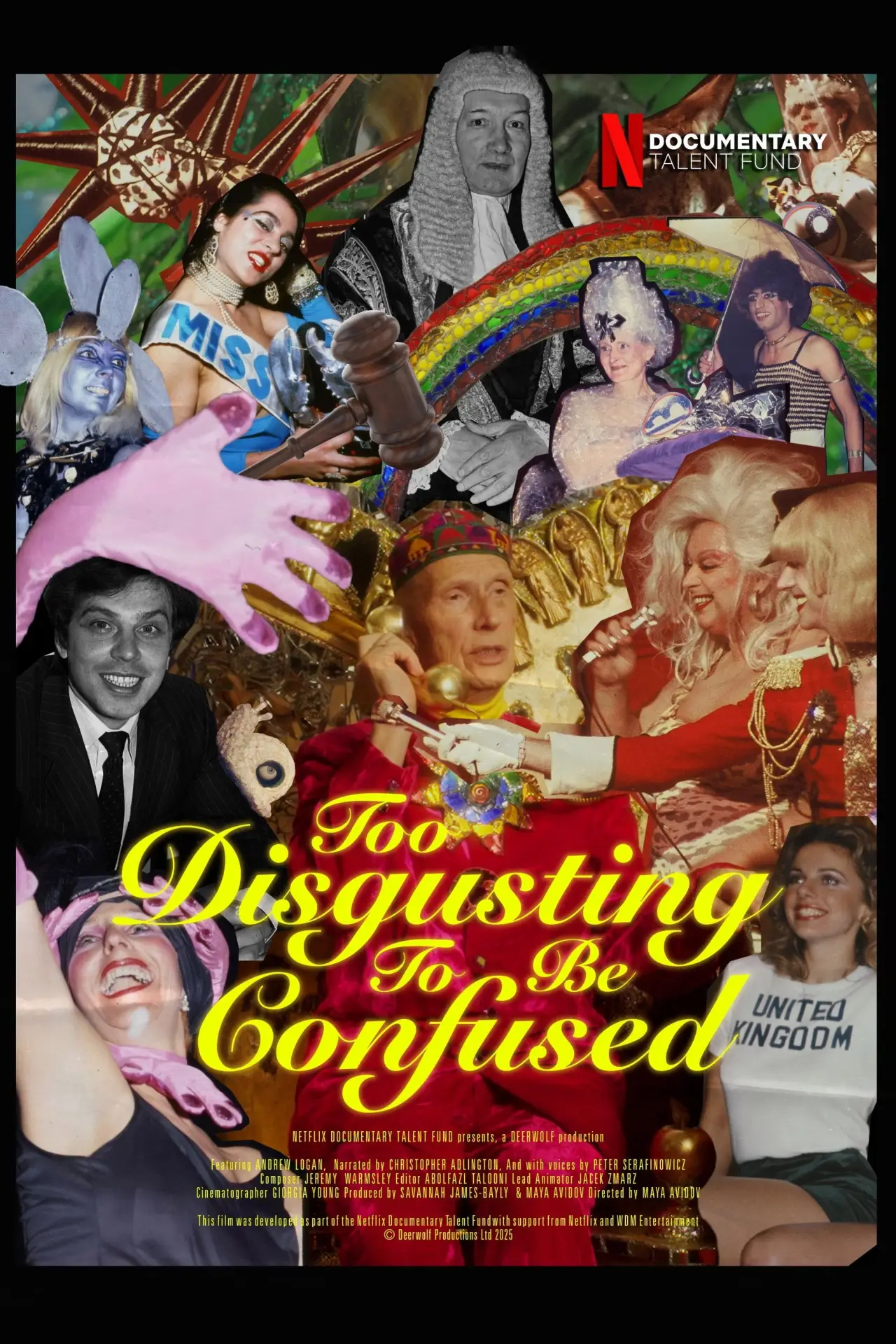 Movie poster "Too Disgusting To Be Confused"