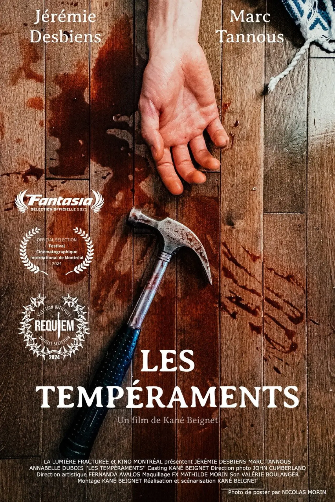 Movie poster "Les tempéraments"