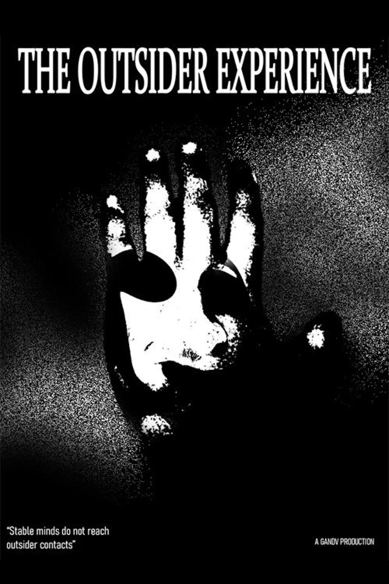Movie poster "The Outsider Experience"