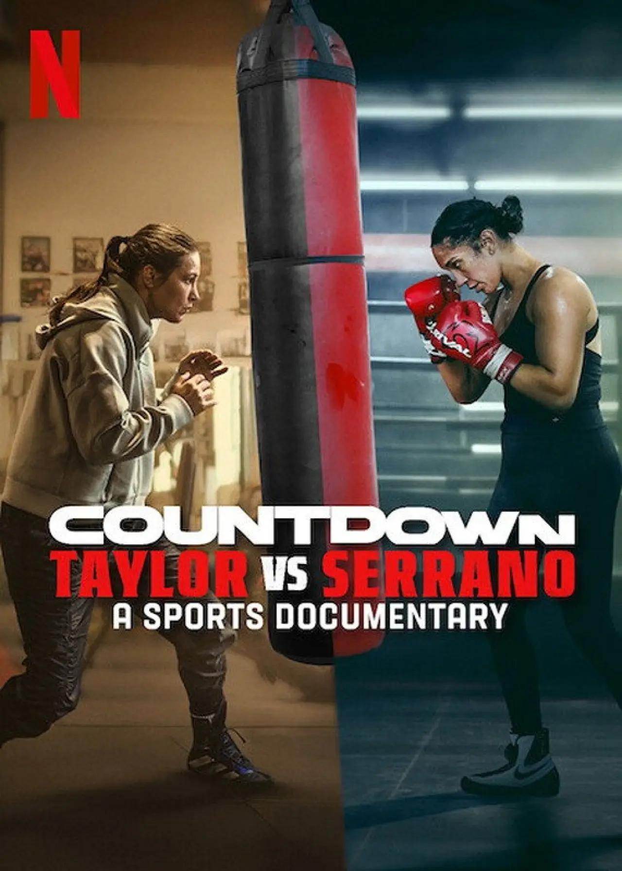 Movie poster "Countdown: Taylor vs. Serrano"
