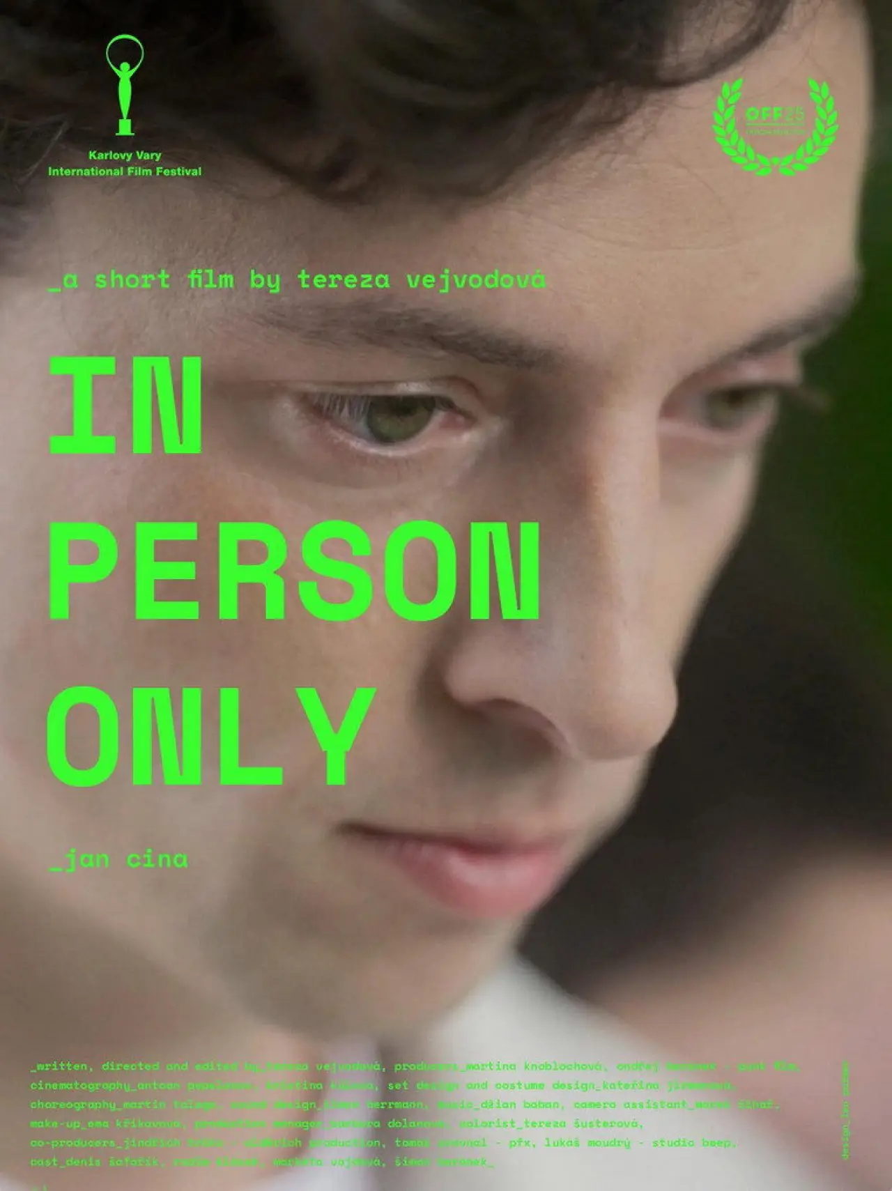 Movie poster "In Person Only"