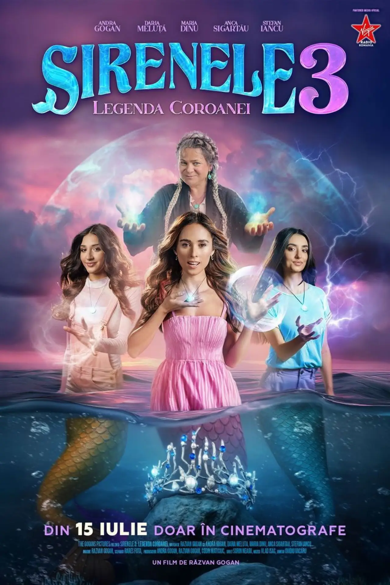 Movie poster "The Mermaids 3: The Legend of the Crown"