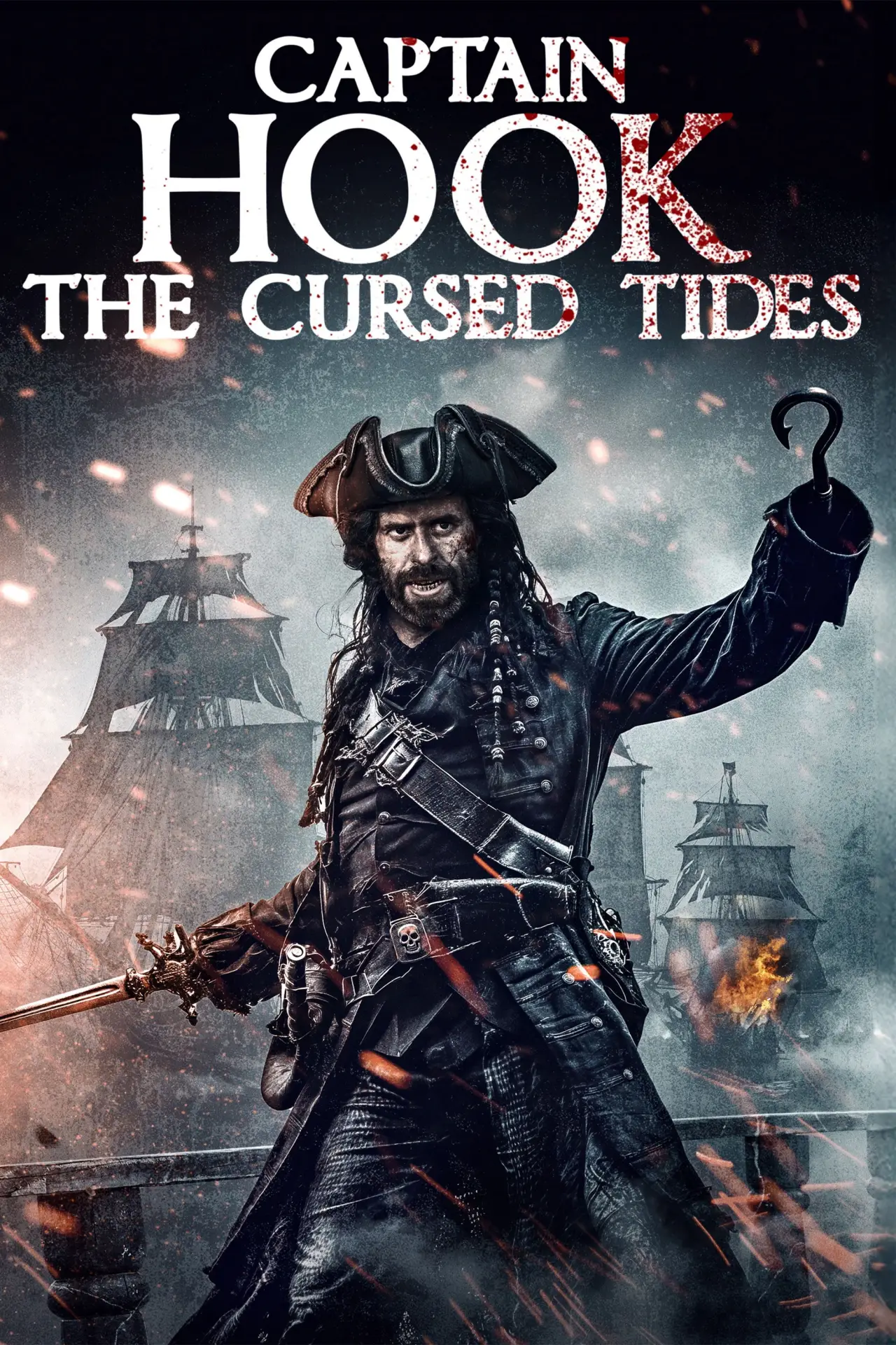 Movie poster "Captain Hook: The Cursed Tides"