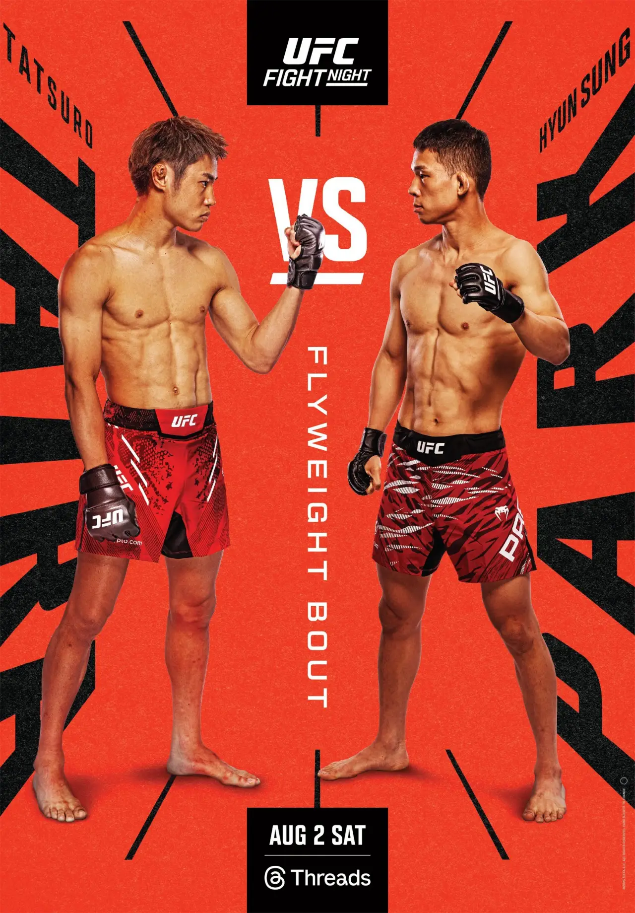 Movie poster "UFC on ESPN 71: Taira vs. Park"