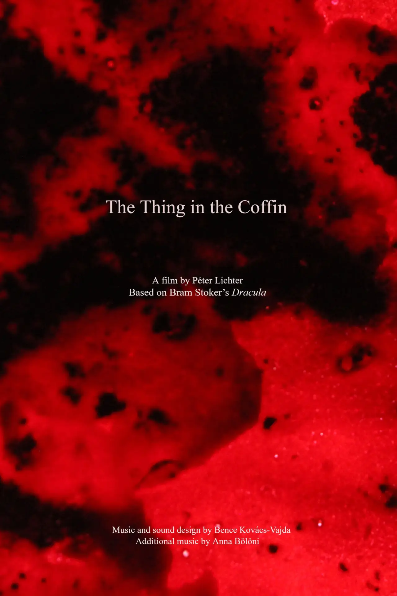 Movie poster "The Thing in the Coffin"