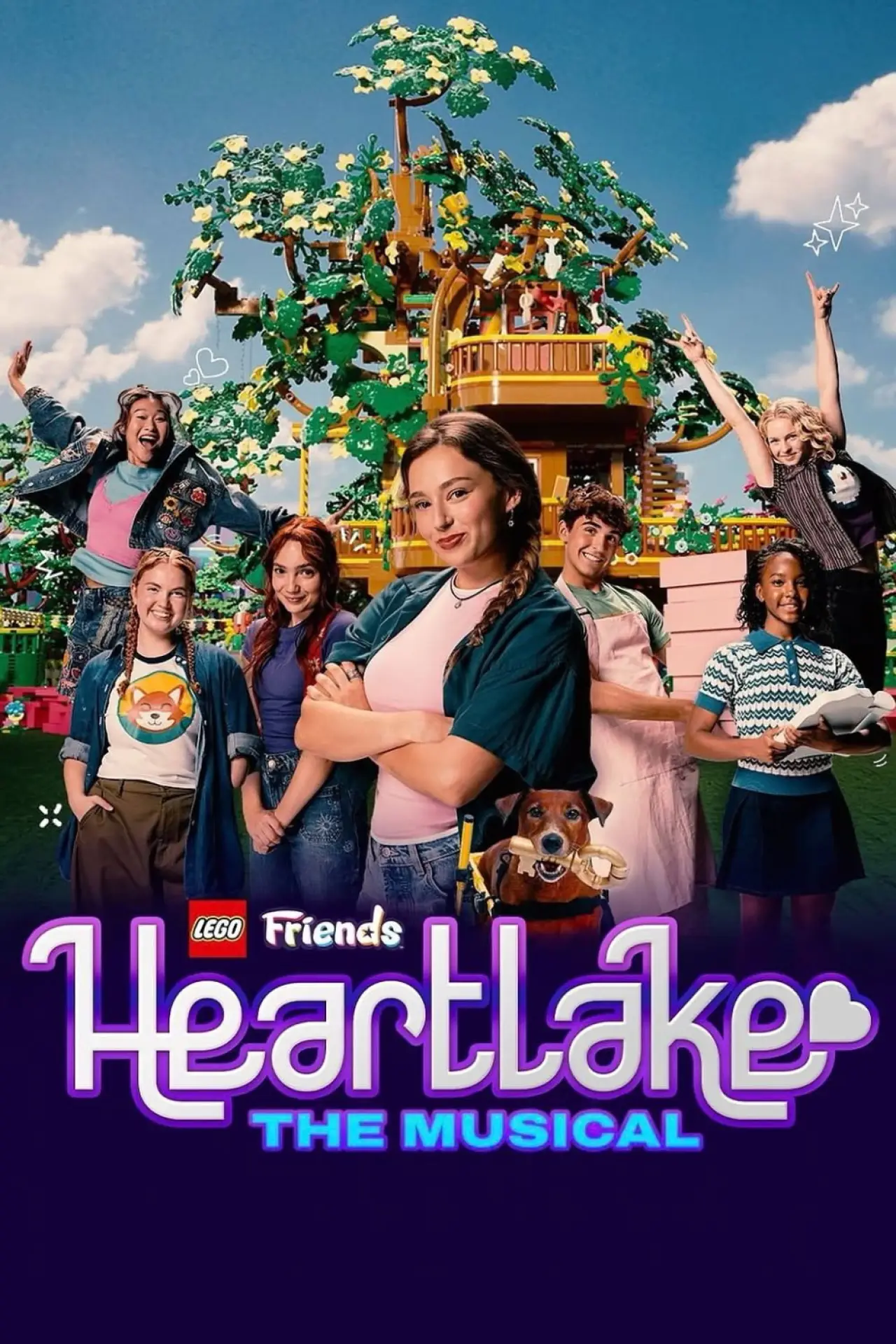 Movie poster "LEGO Friends: Heartlake the Musical"