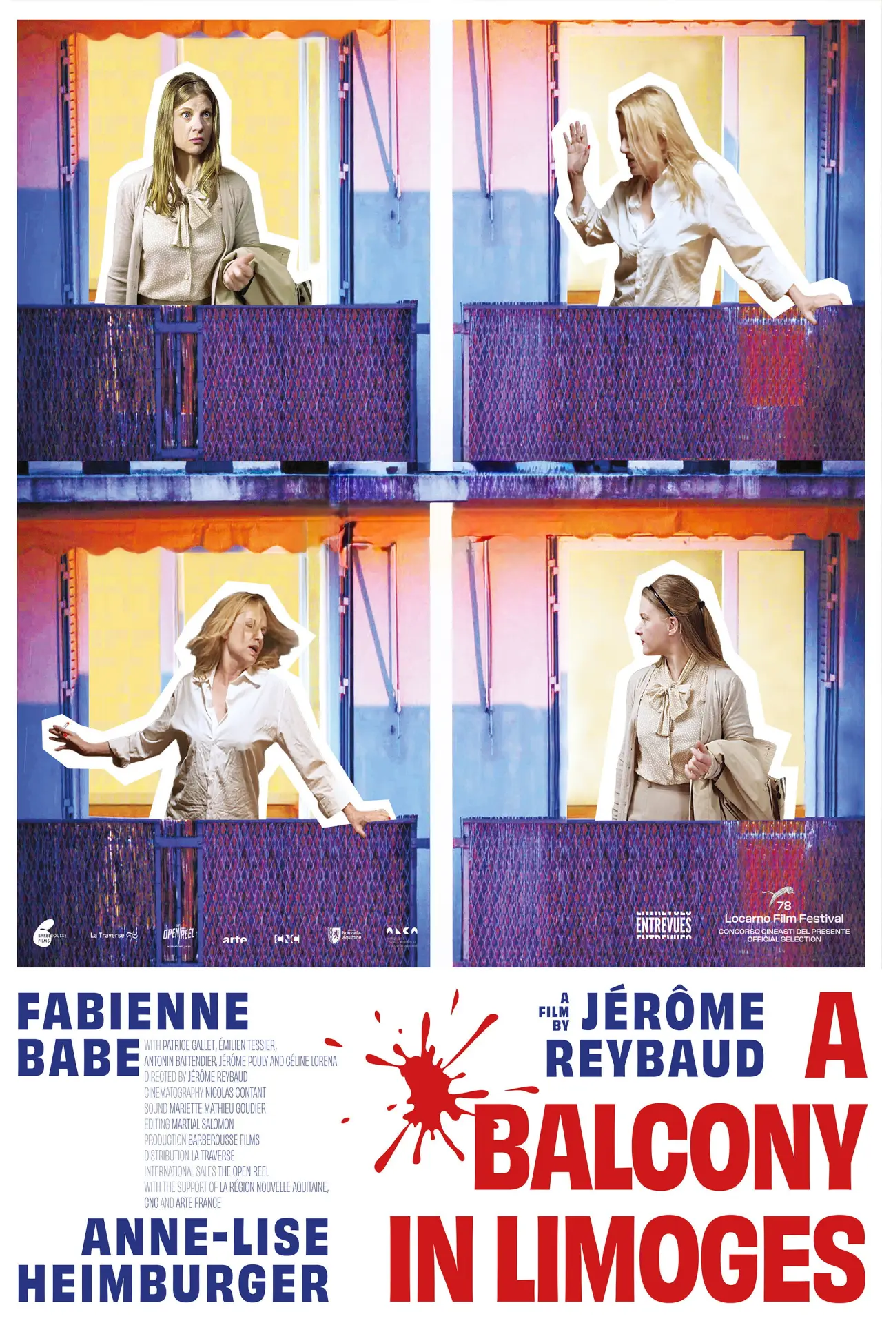 Movie poster "A Balcony in Limoges"