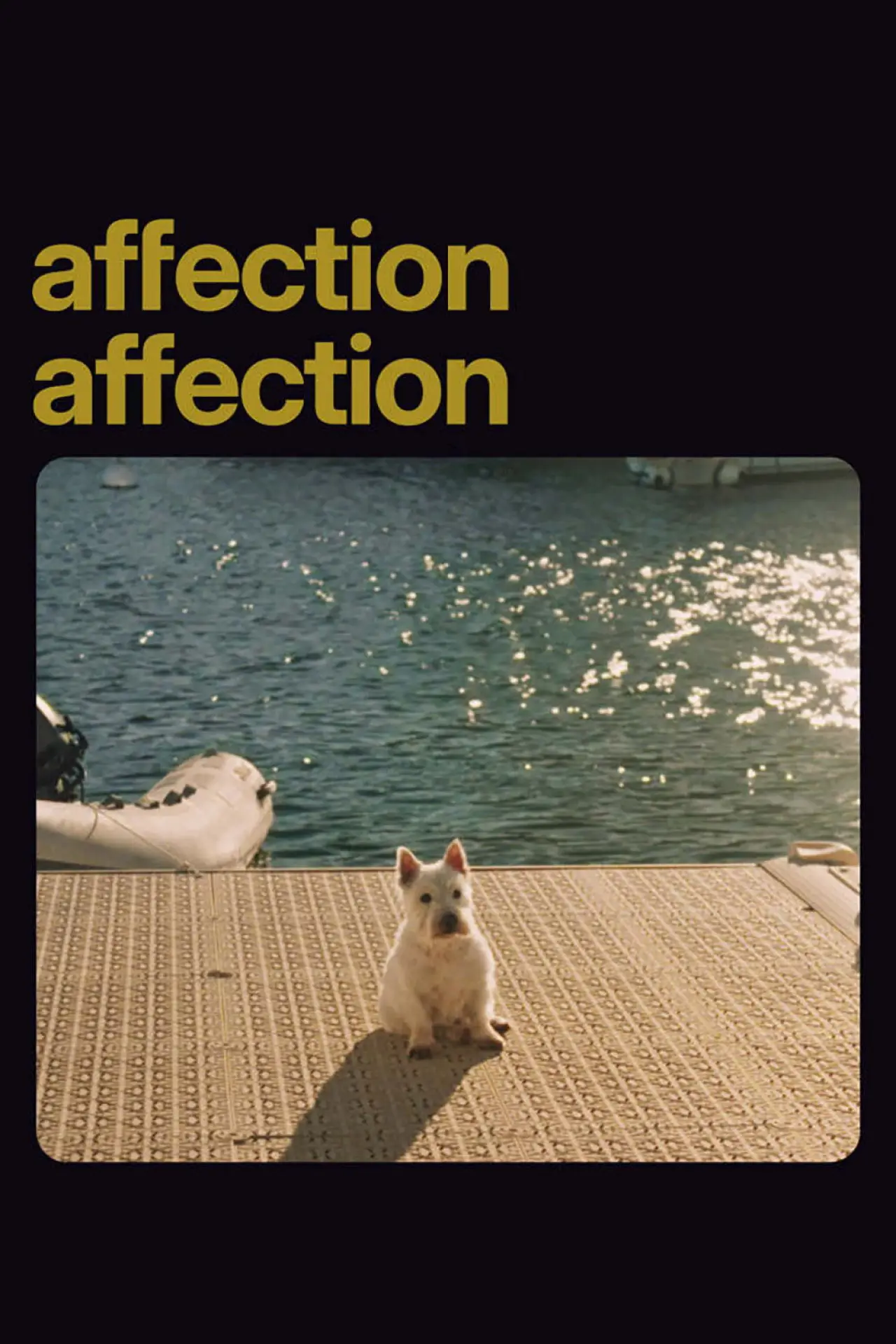 Movie poster "Affection Affection"