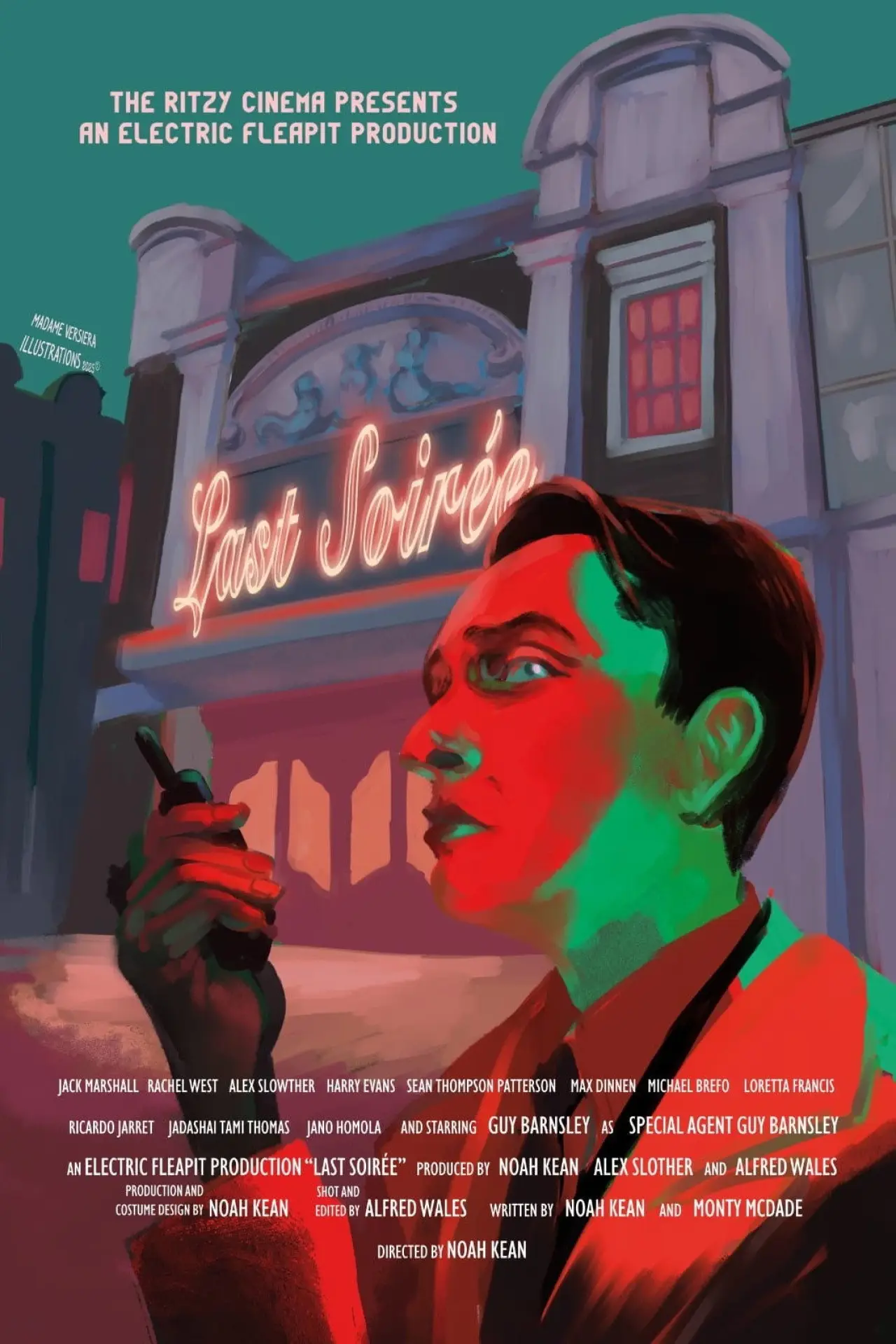 Movie poster "Last Soirée"