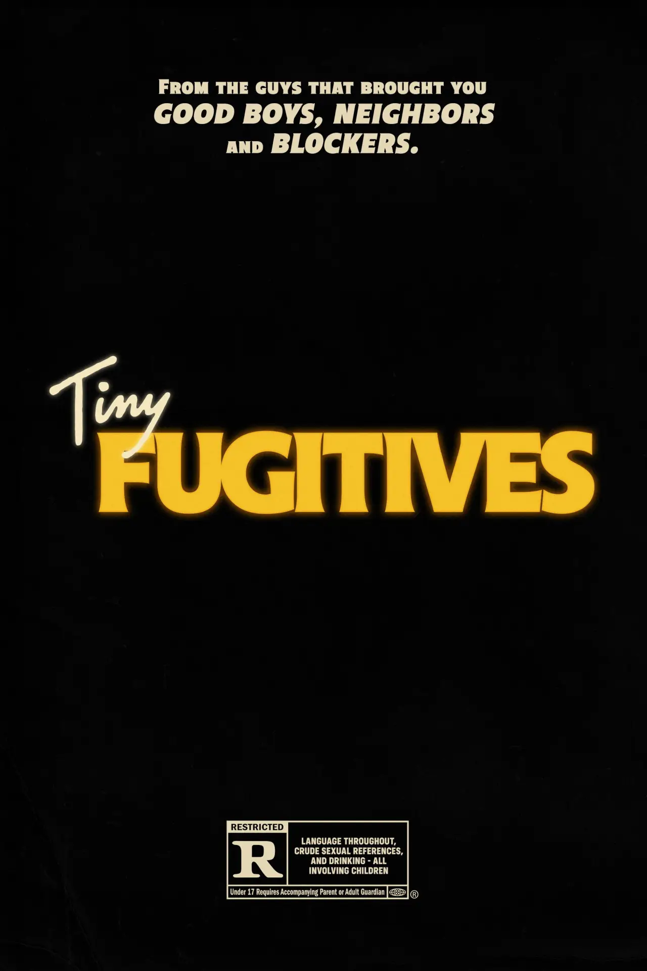 Movie poster "Tiny Fugitives"