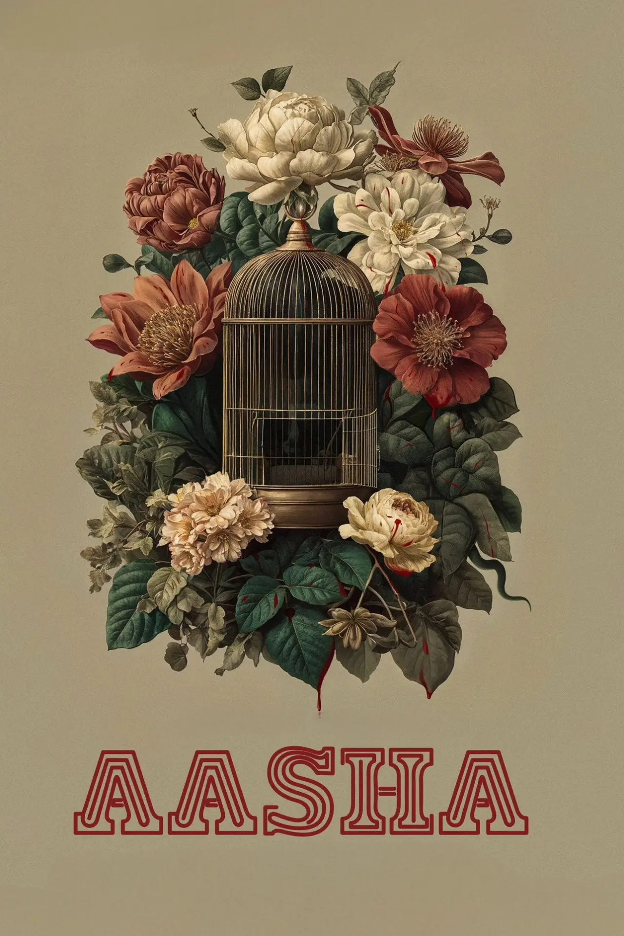 Movie poster "Aasha"