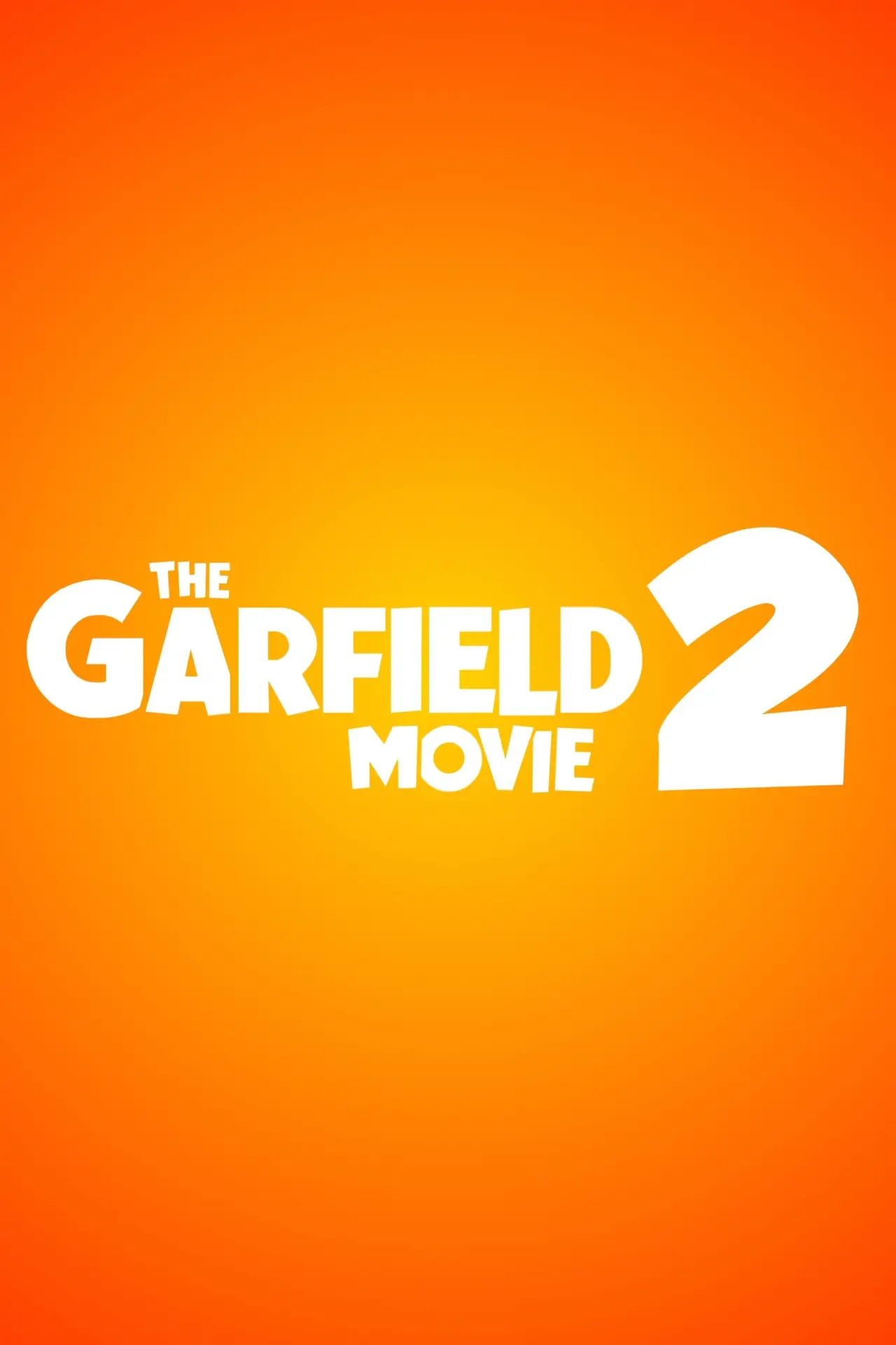 Movie poster "The Garfield Movie 2"