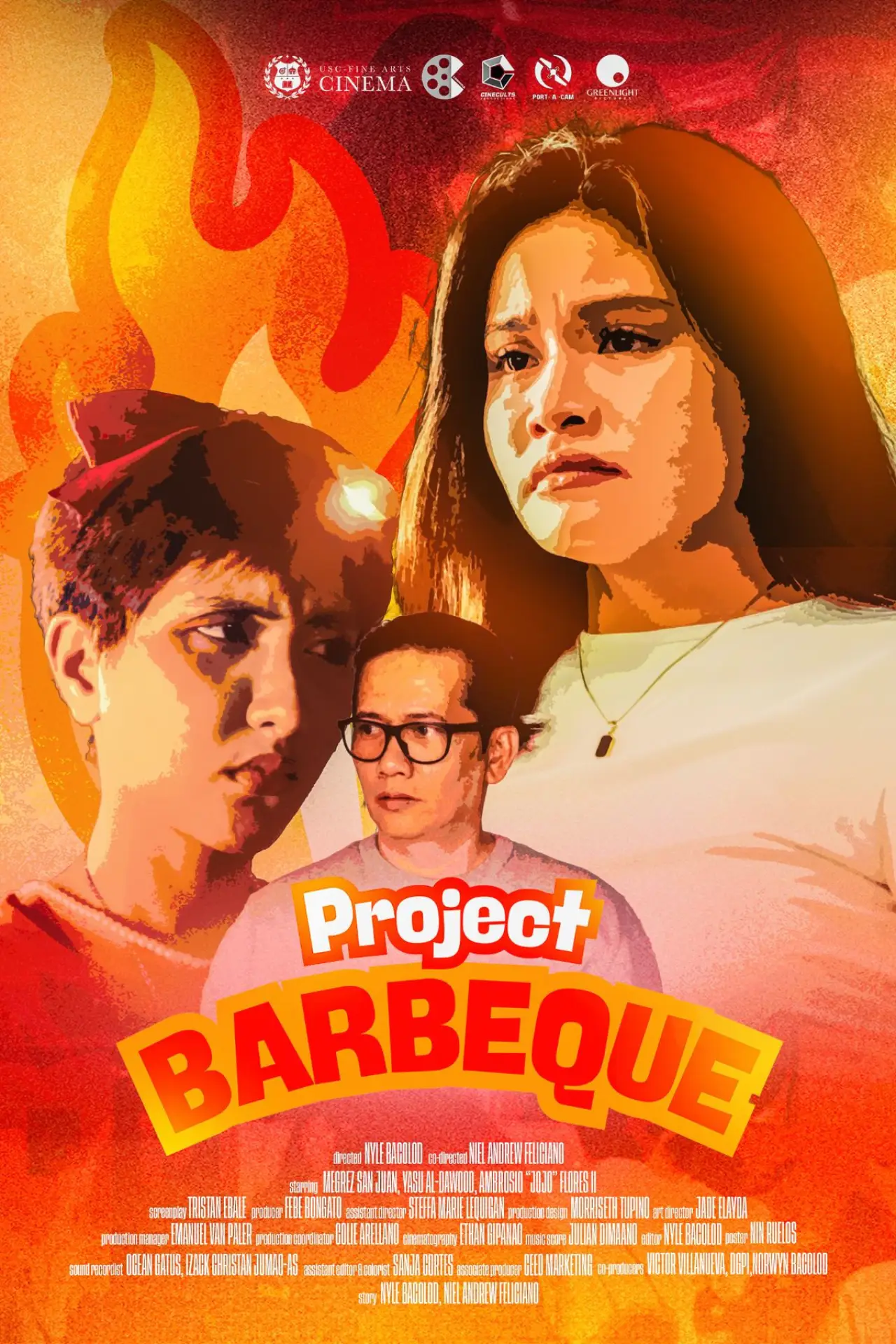 Movie poster "Project Barbeque"