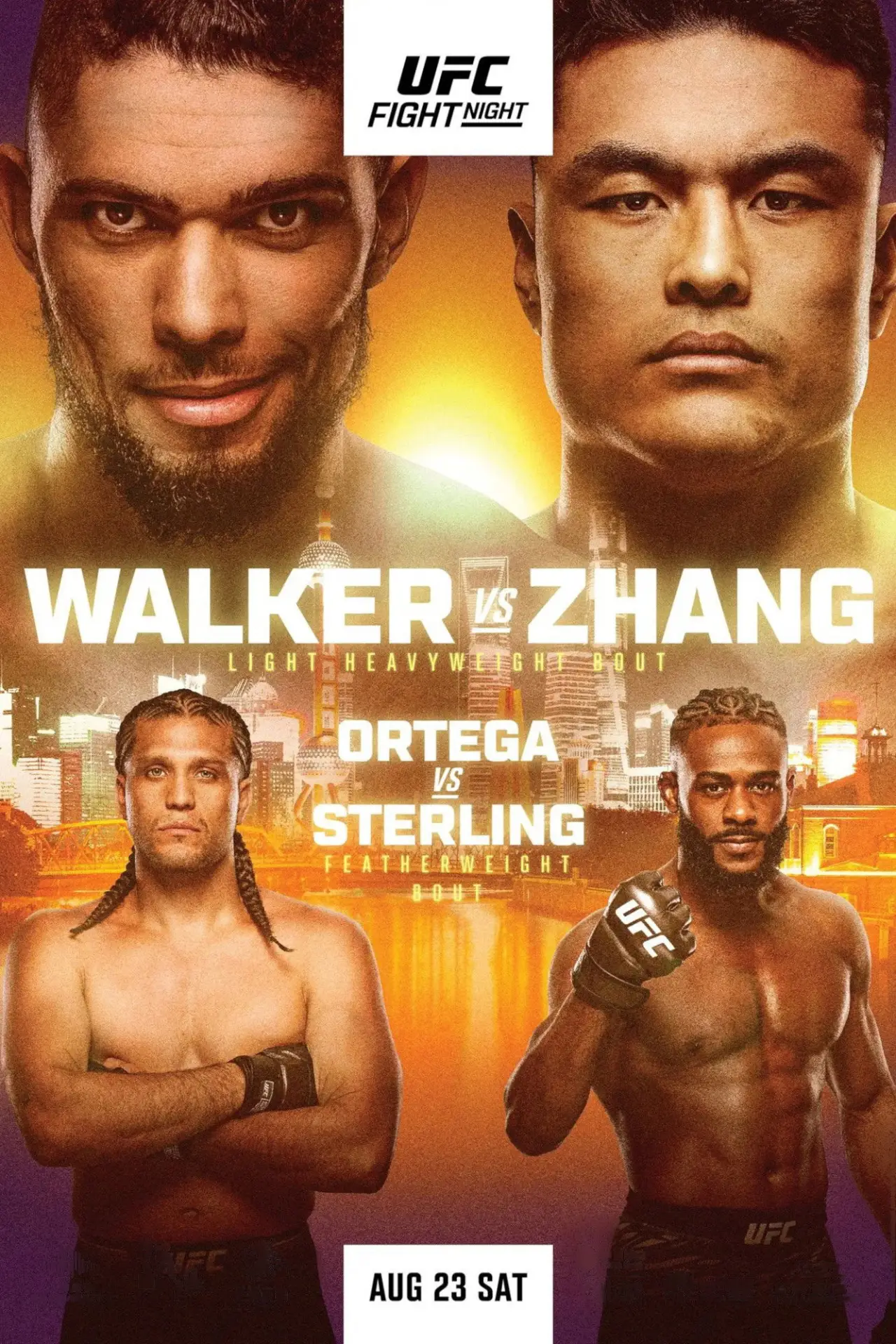 Movie poster "UFC Fight Night 257: Walker vs. Zhang"