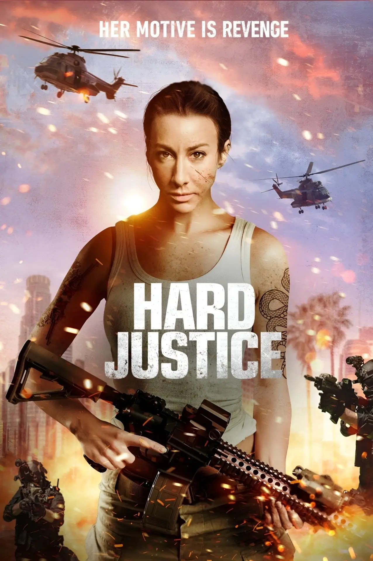 Movie poster "Hard Justice"
