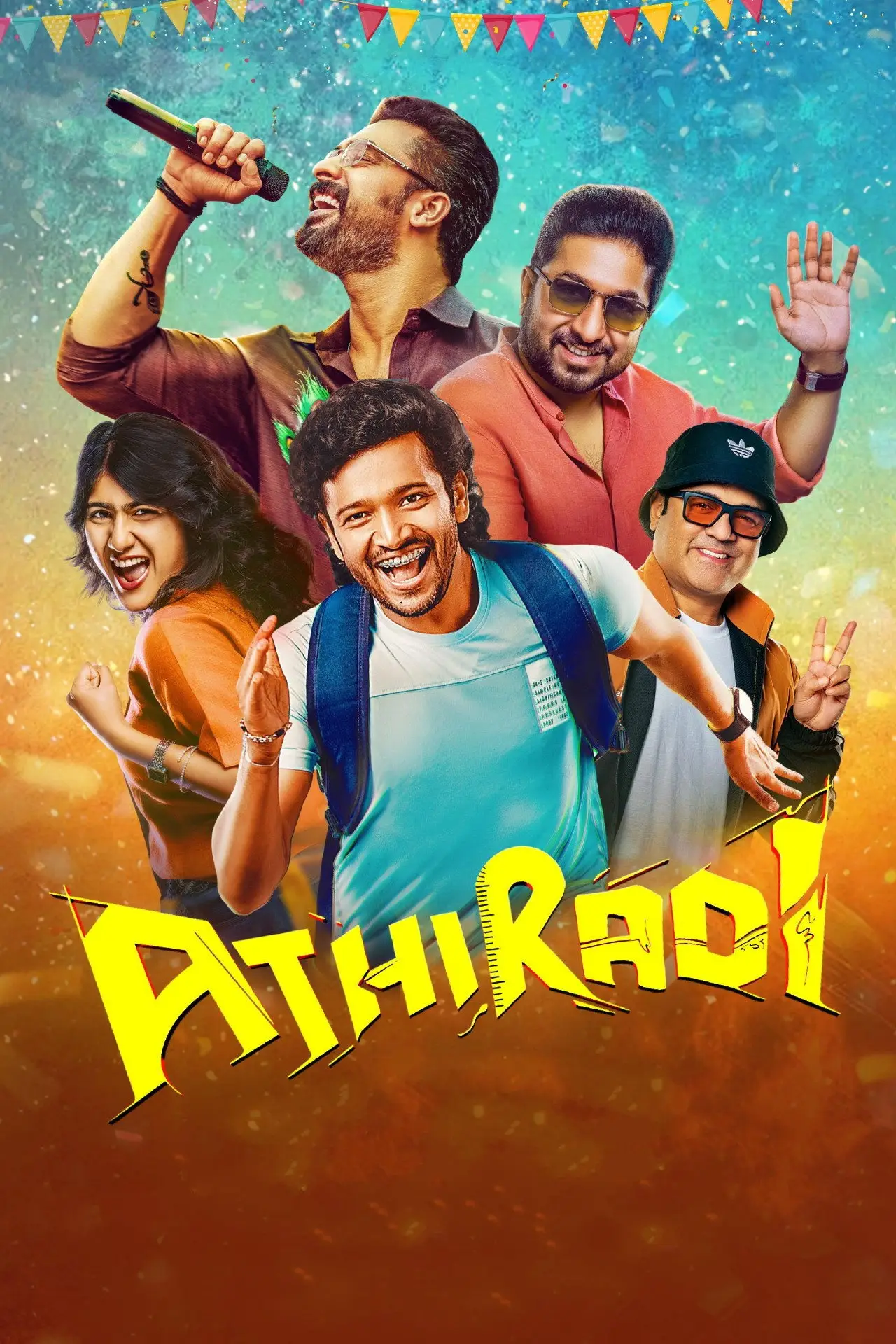 Movie poster "Athiradi"