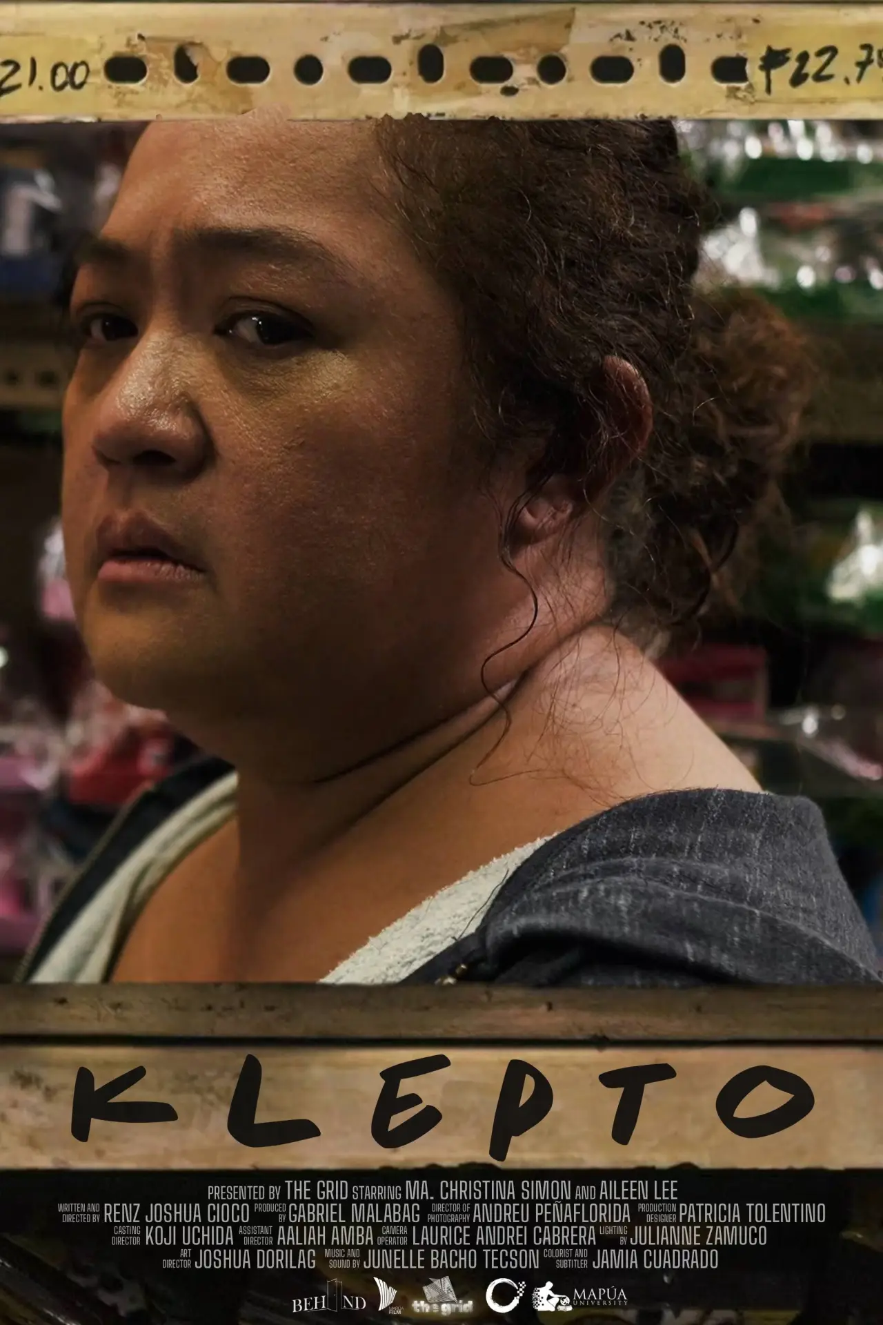 Movie poster "KLEPTO"