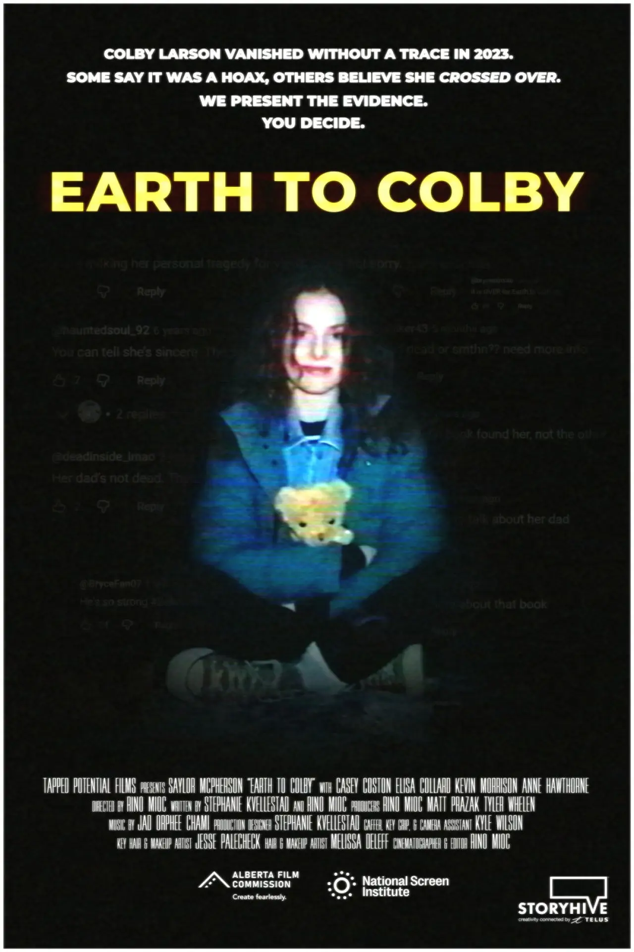 Movie poster "Earth to Colby"