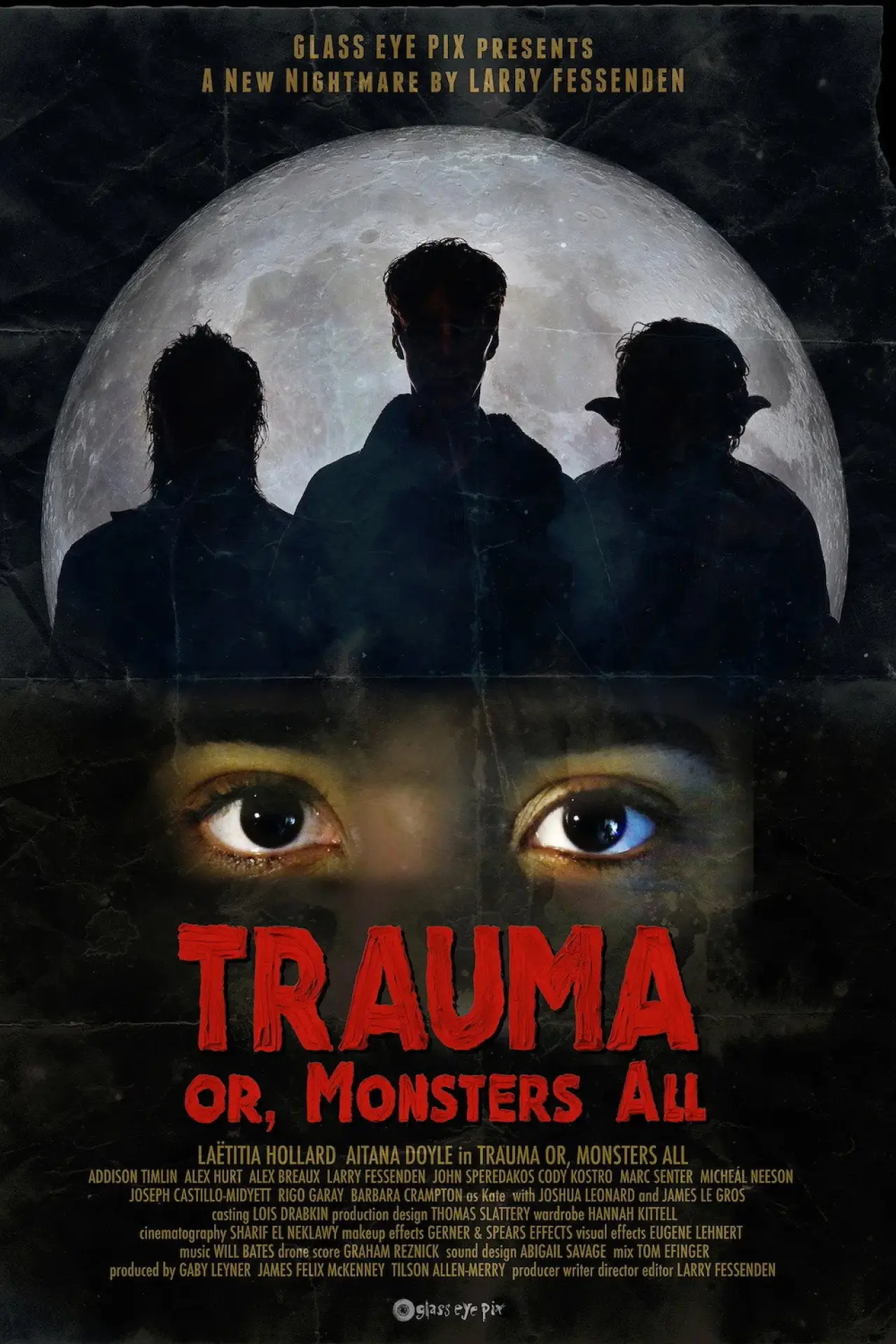 Movie poster "Trauma, or Monsters All"