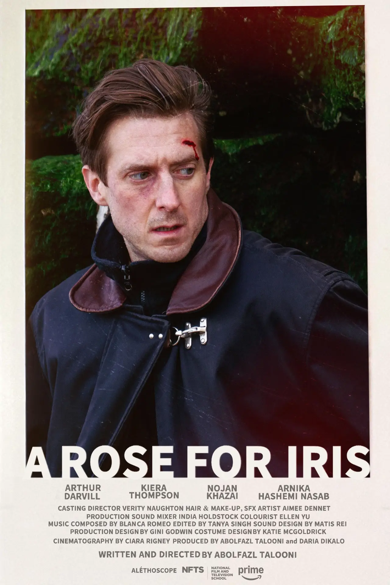 Movie poster "A Rose for Iris"