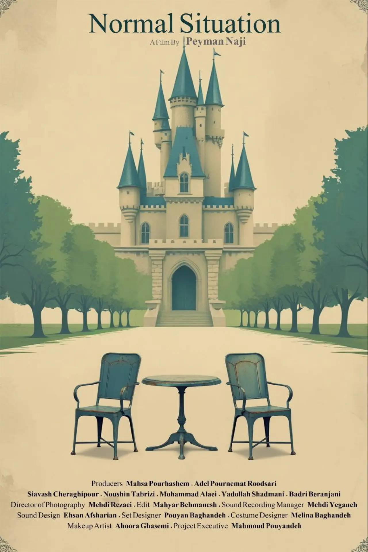 Movie poster "Normal Situation"
