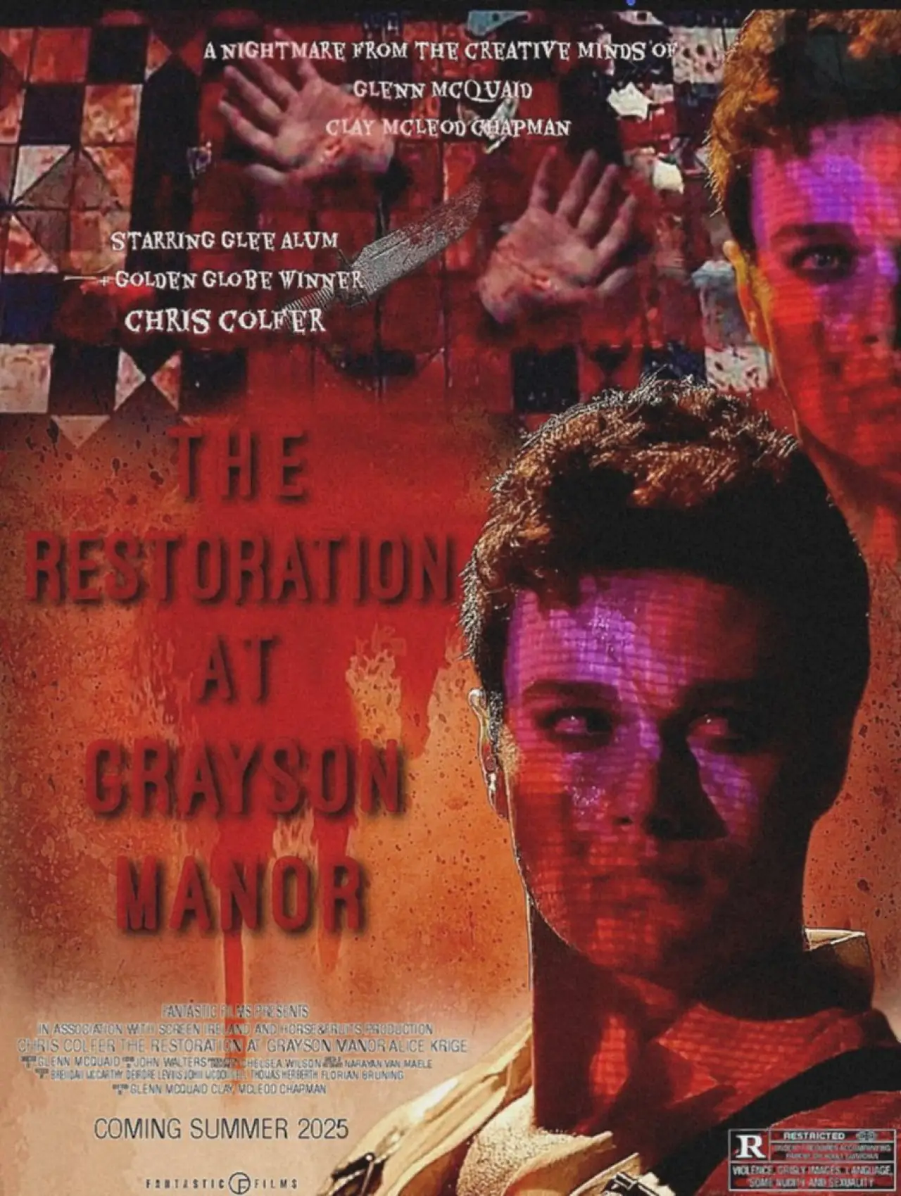 Movie poster "The Restoration at Grayson Manor"