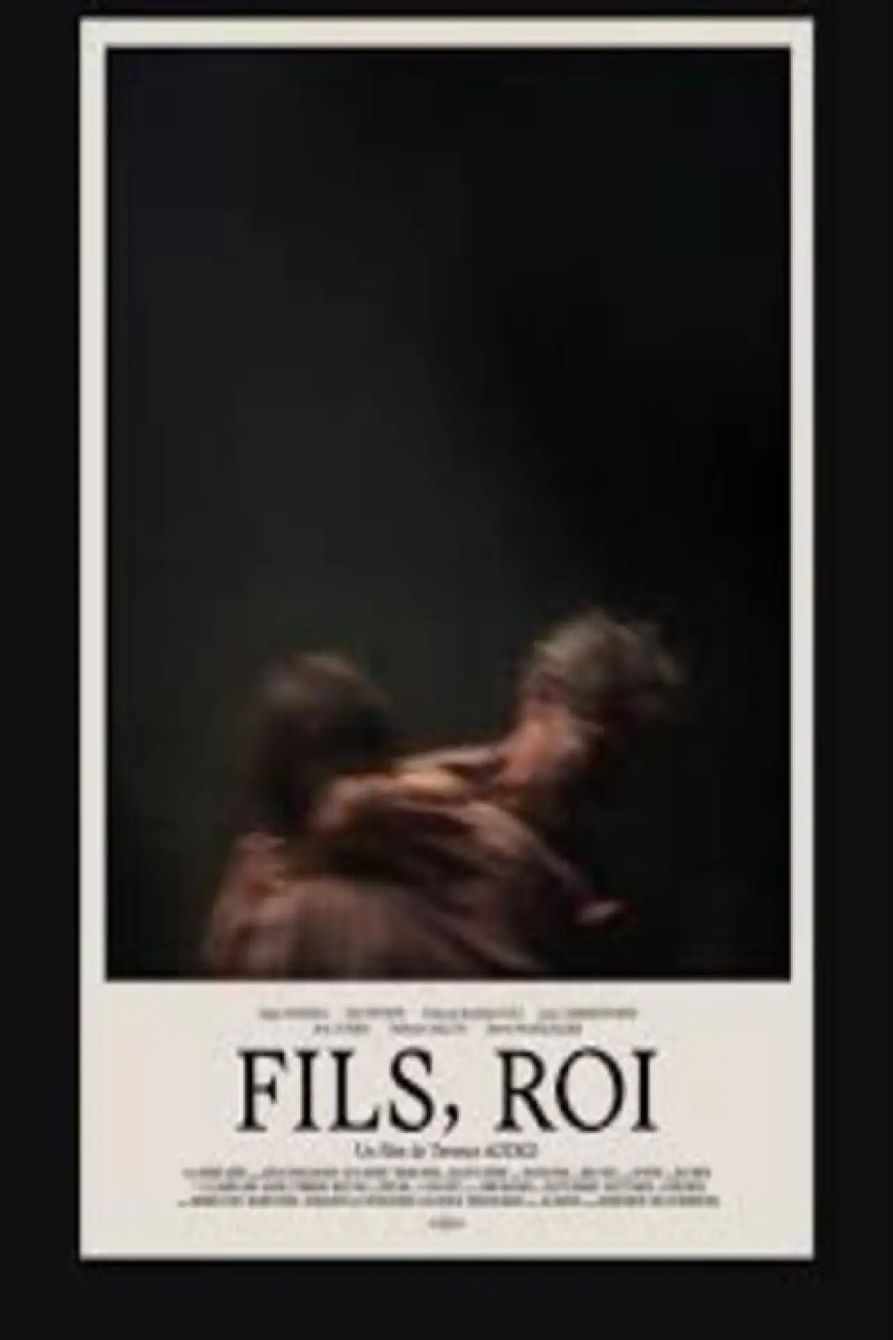 Movie poster "FILS, ROI"