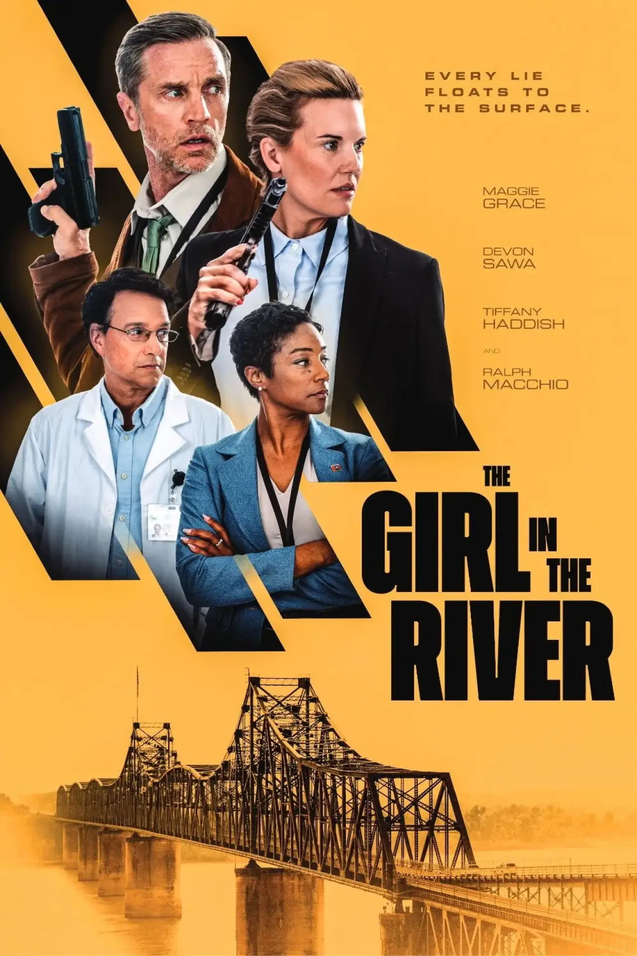 Movie poster "The Girl in the River"