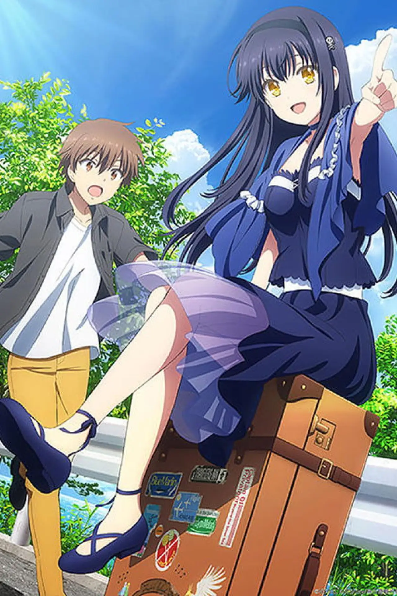 Movie poster "Theatrical Edition Summer Pockets Kushima Kamome Arc"