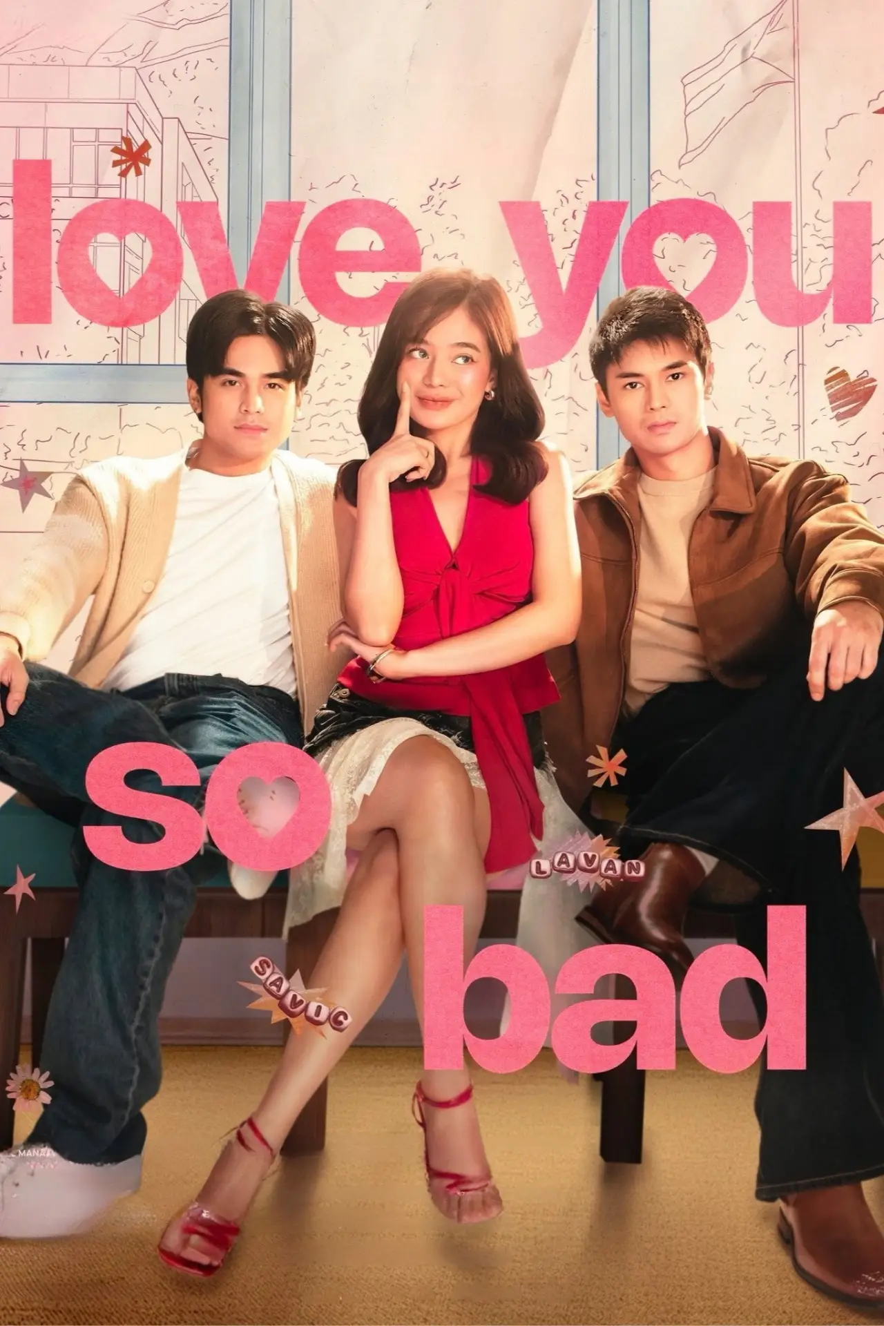 Movie poster "Love You So Bad"