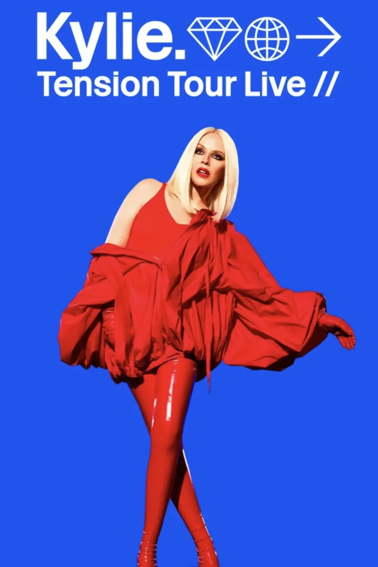 Movie poster "Kylie - Tension Tour Live"