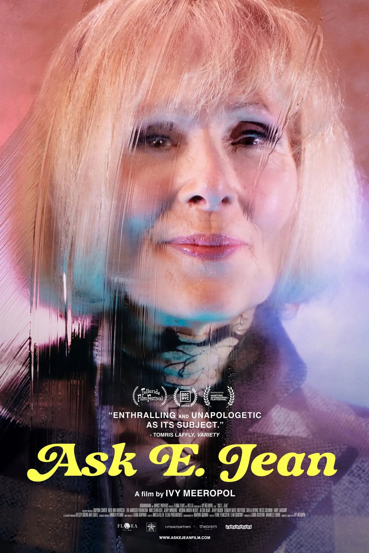 Movie poster "Ask E. Jean"