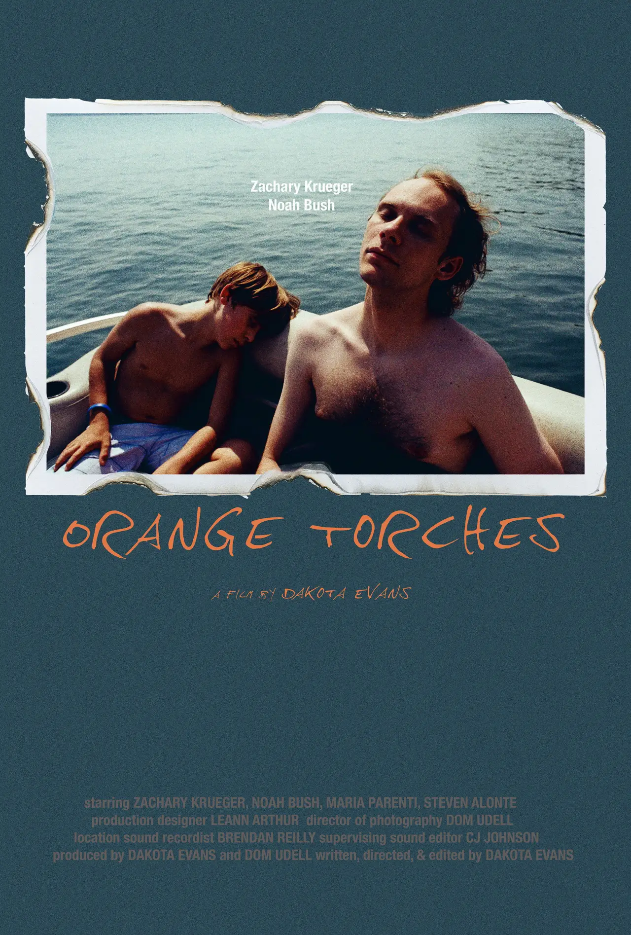 Movie poster "Orange Torches"