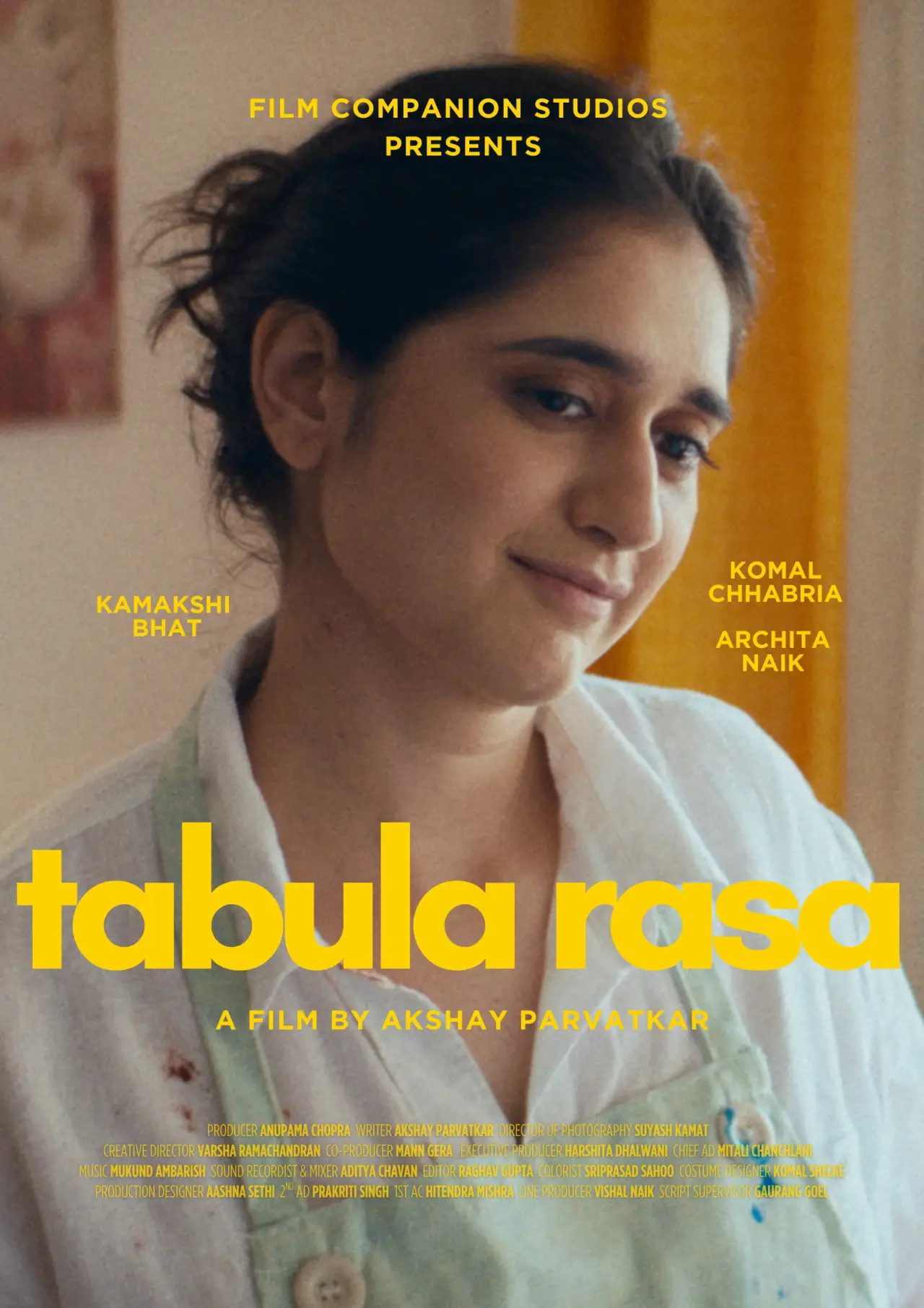 Movie poster "Tabula Rasa"