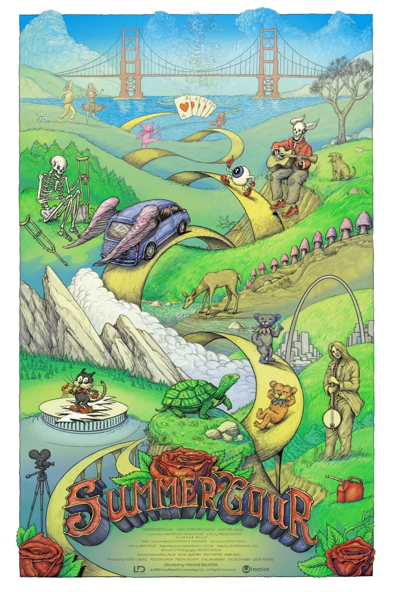 Movie poster "Summer Tour"