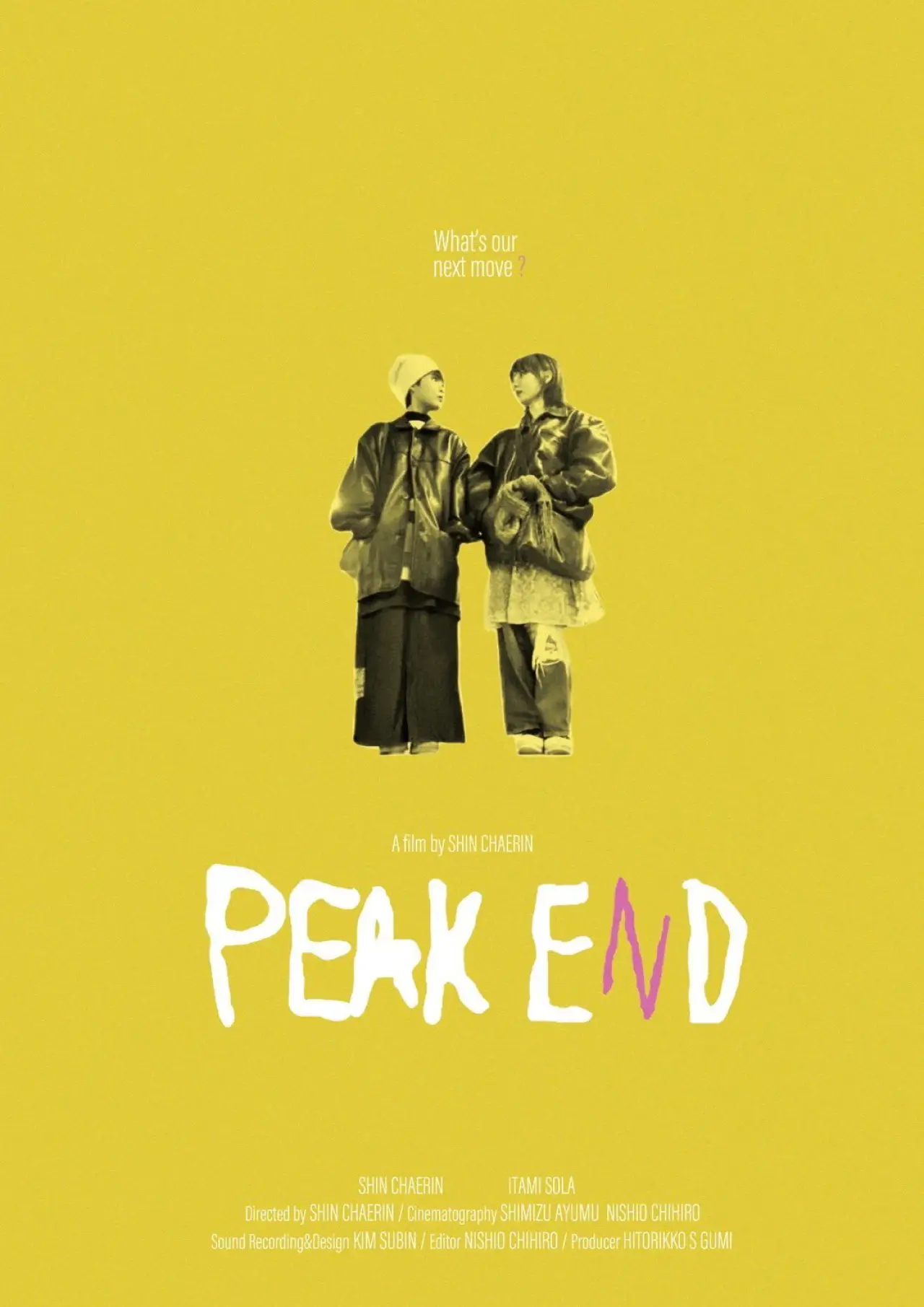 Movie poster "PEAK END"