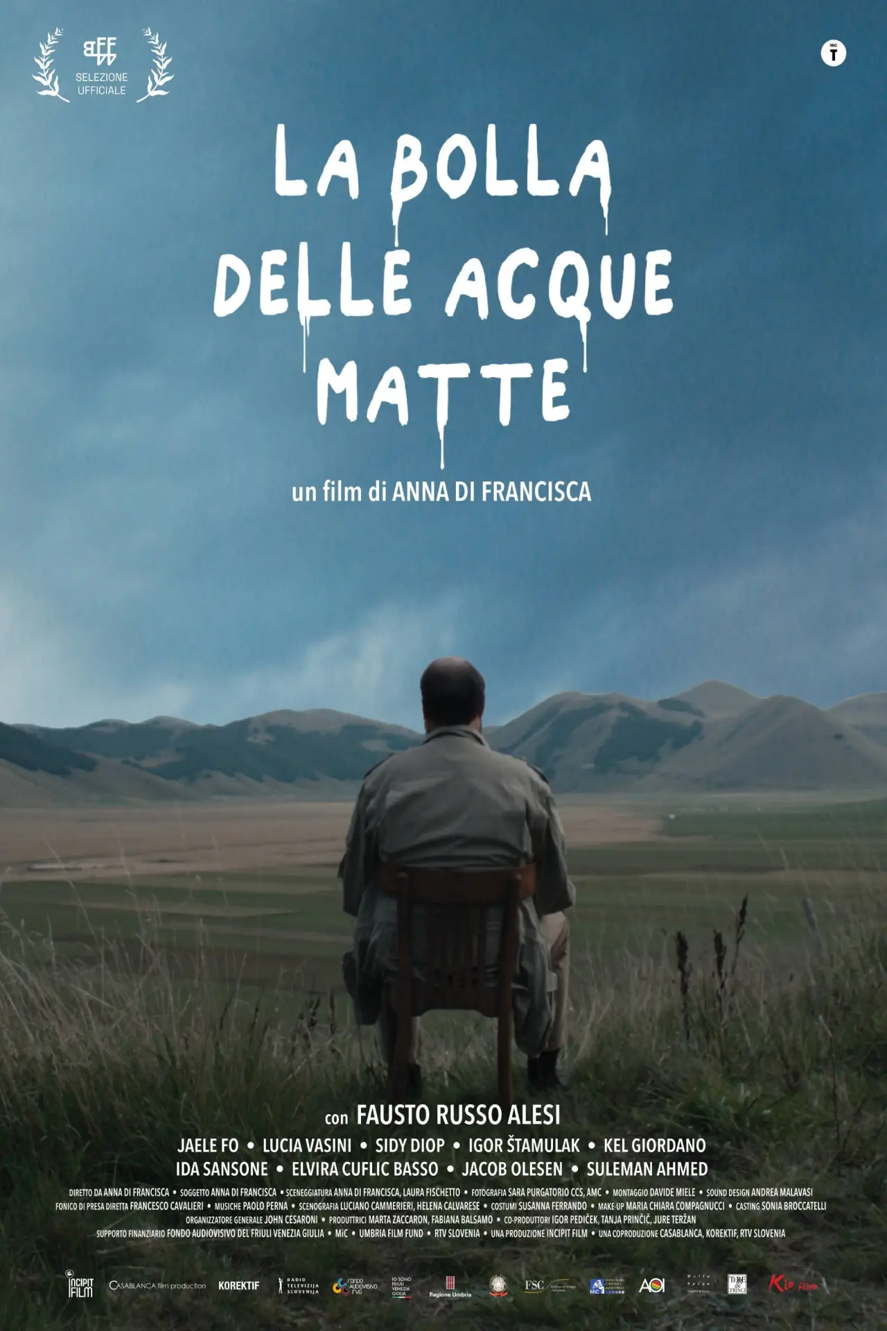Movie poster "La bolla delle acque matte"
