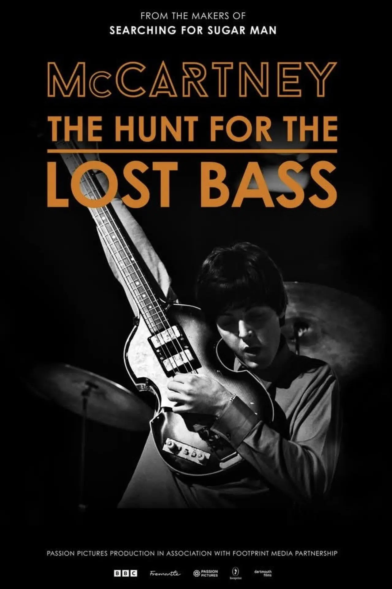Movie poster "McCartney: The Hunt for the Lost Bass"