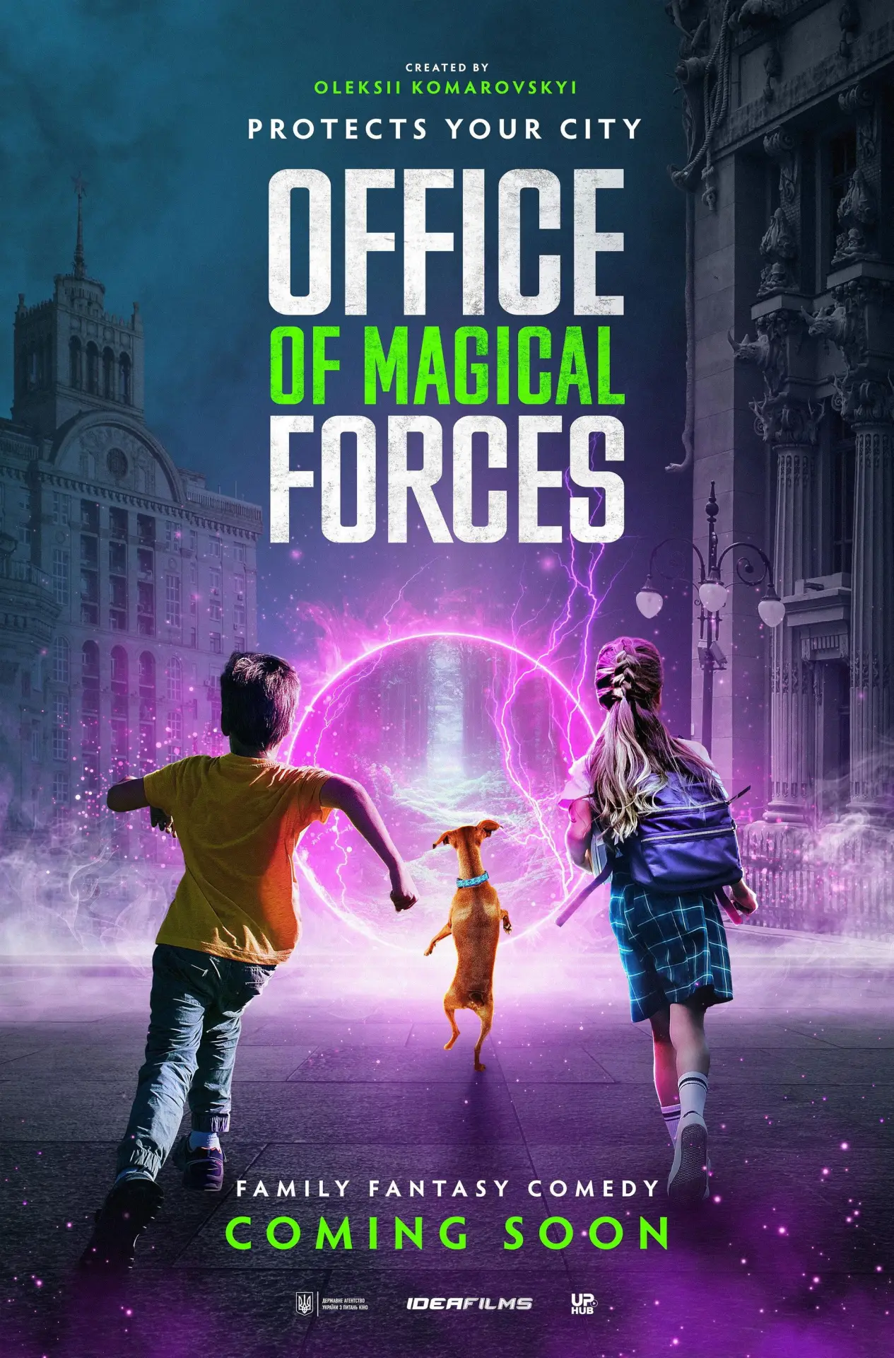 Movie poster "Office of Magical Forces"
