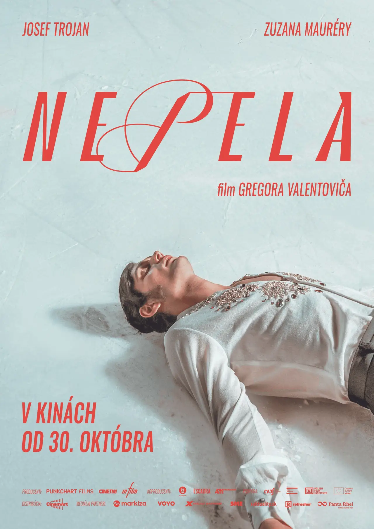 Movie poster "Nepela"