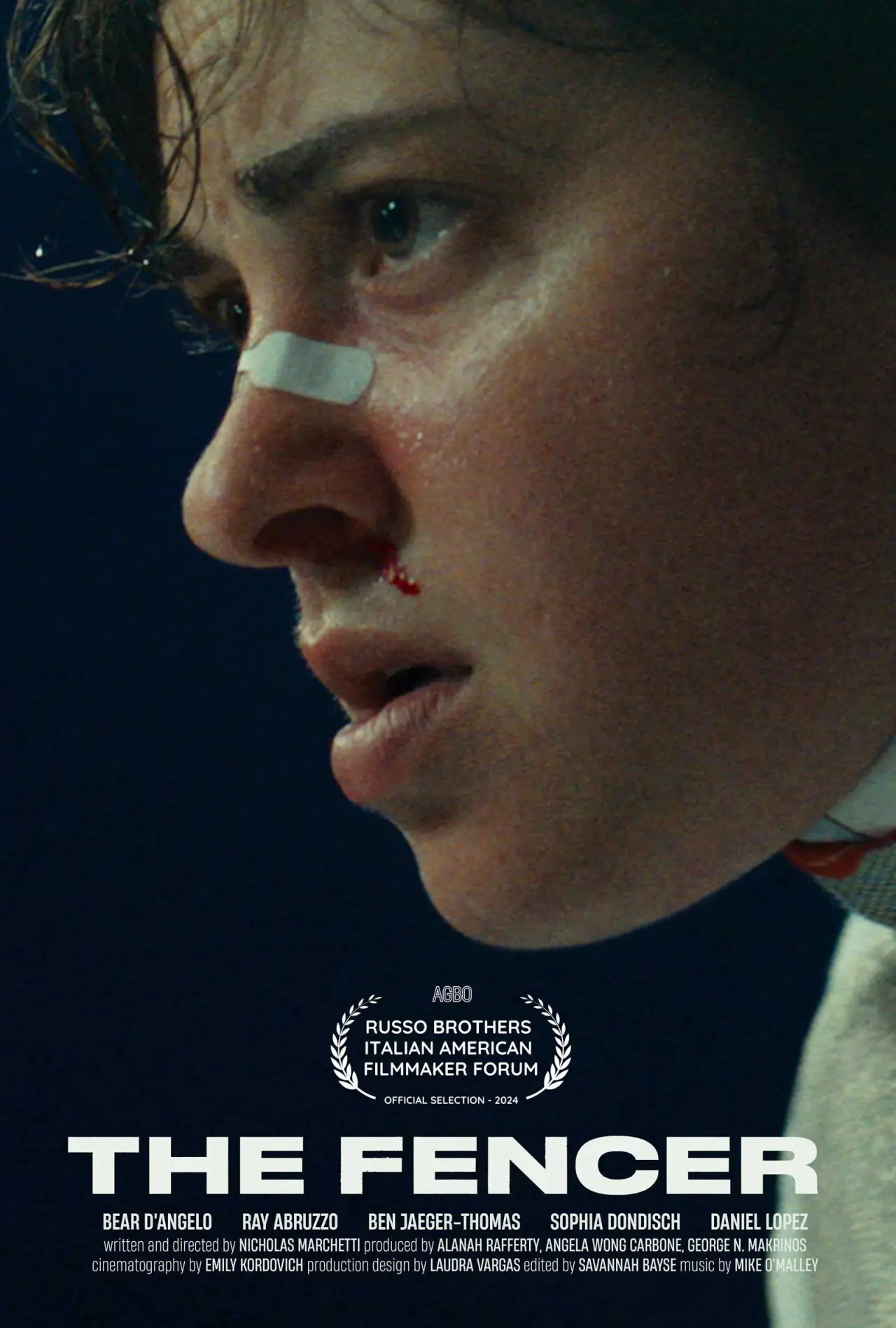 Movie poster "The Fencer"