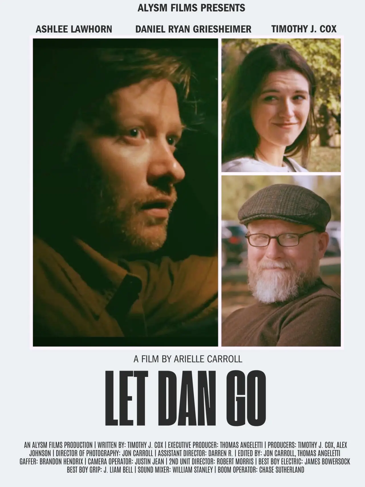 Movie poster "Let Dan Go"