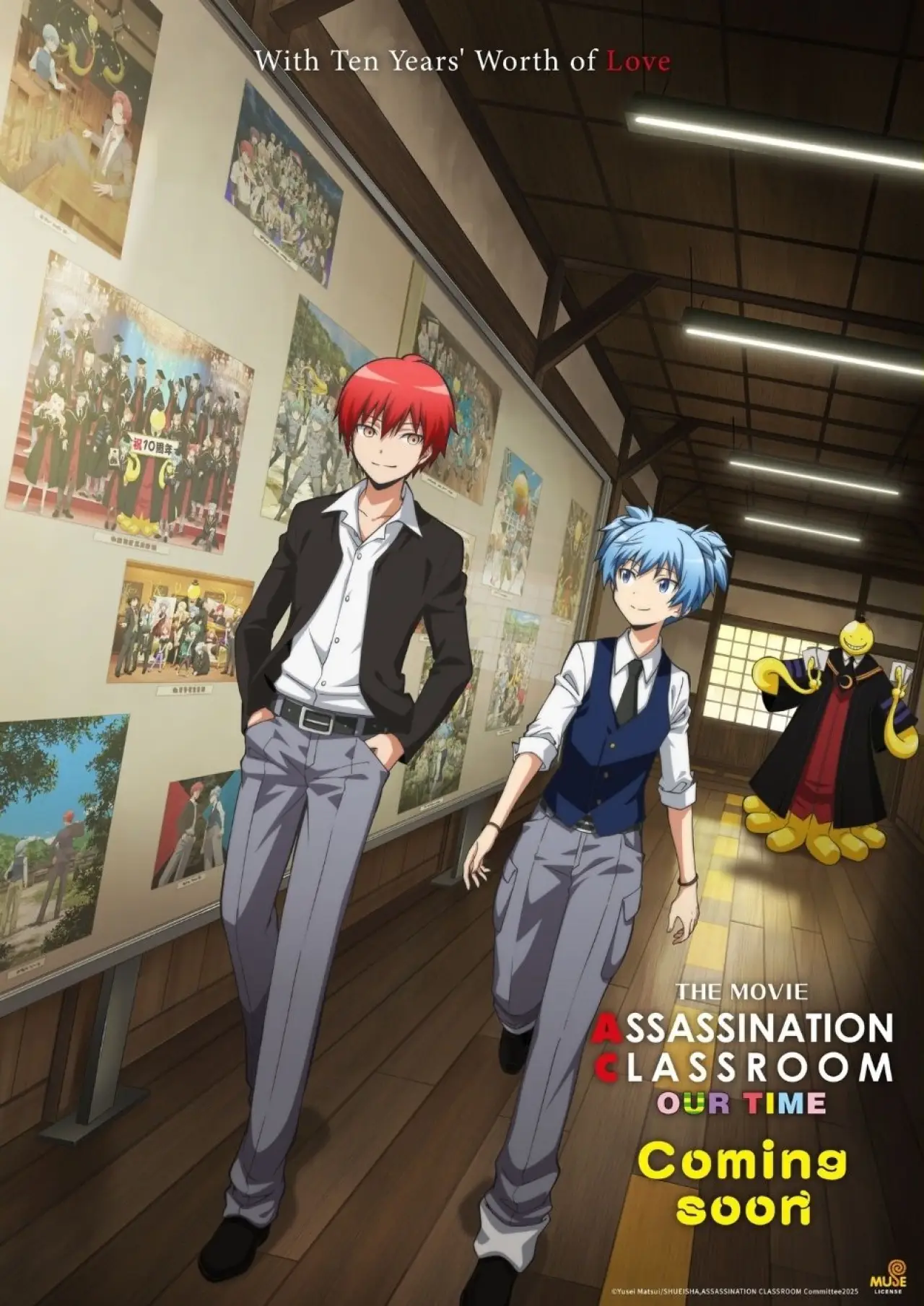 Movie poster "Assassination Classroom the Movie: Our Time"